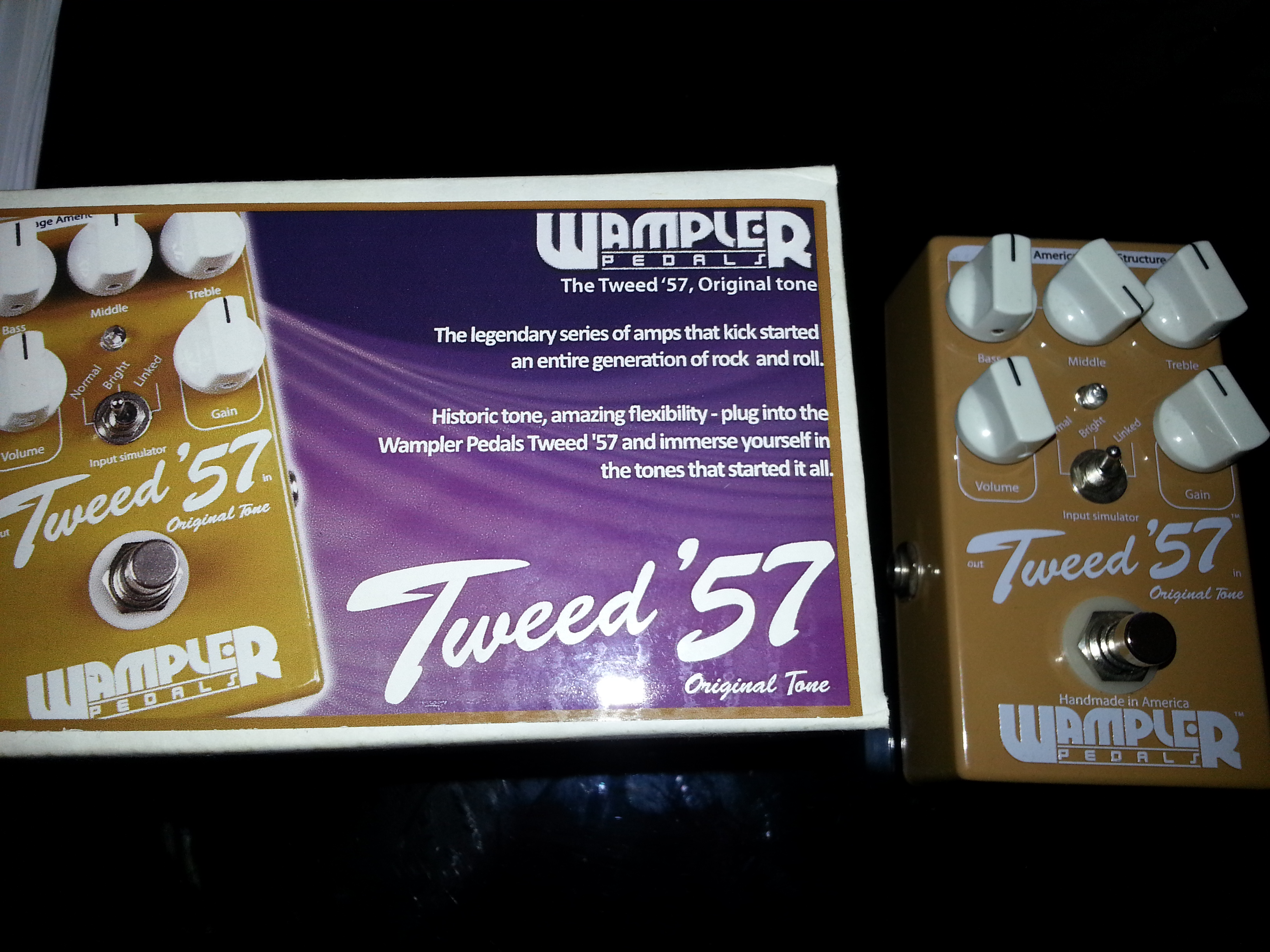Wampler Pedals Tweed '57 image (897236) Audiofanzine
