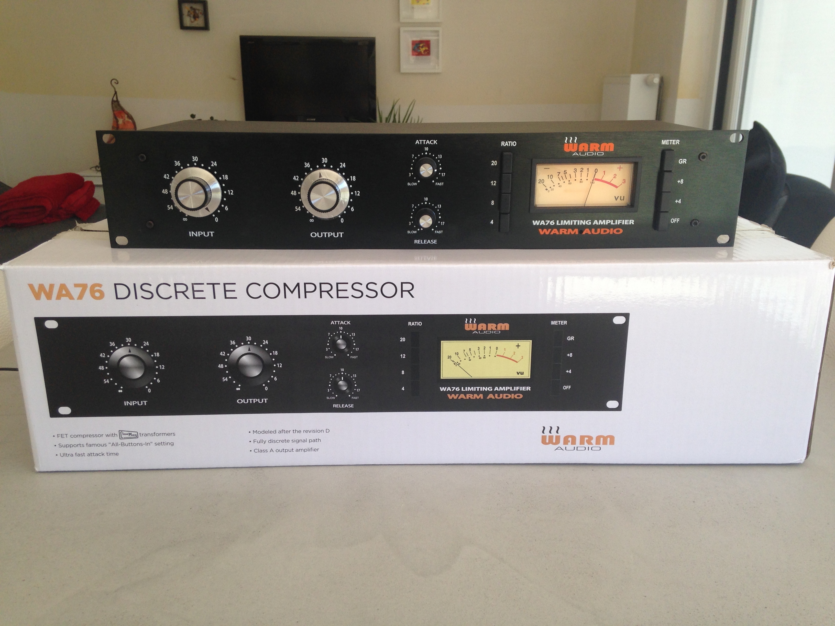 Photo Warm Audio WA76 Limiting Amplifier Warm Audio WA76 Limiting