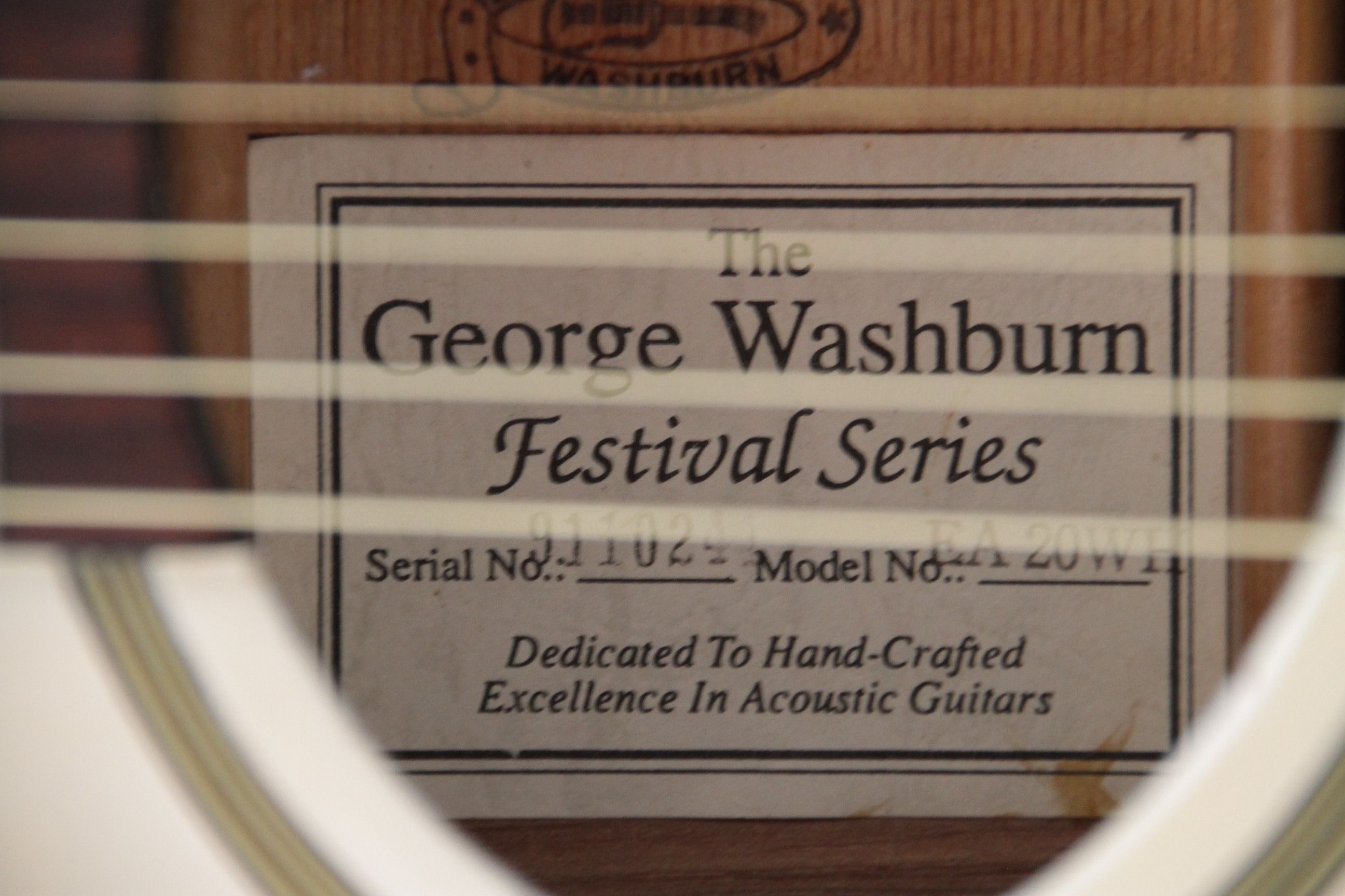 washburn acoustic guitar serial number lookup