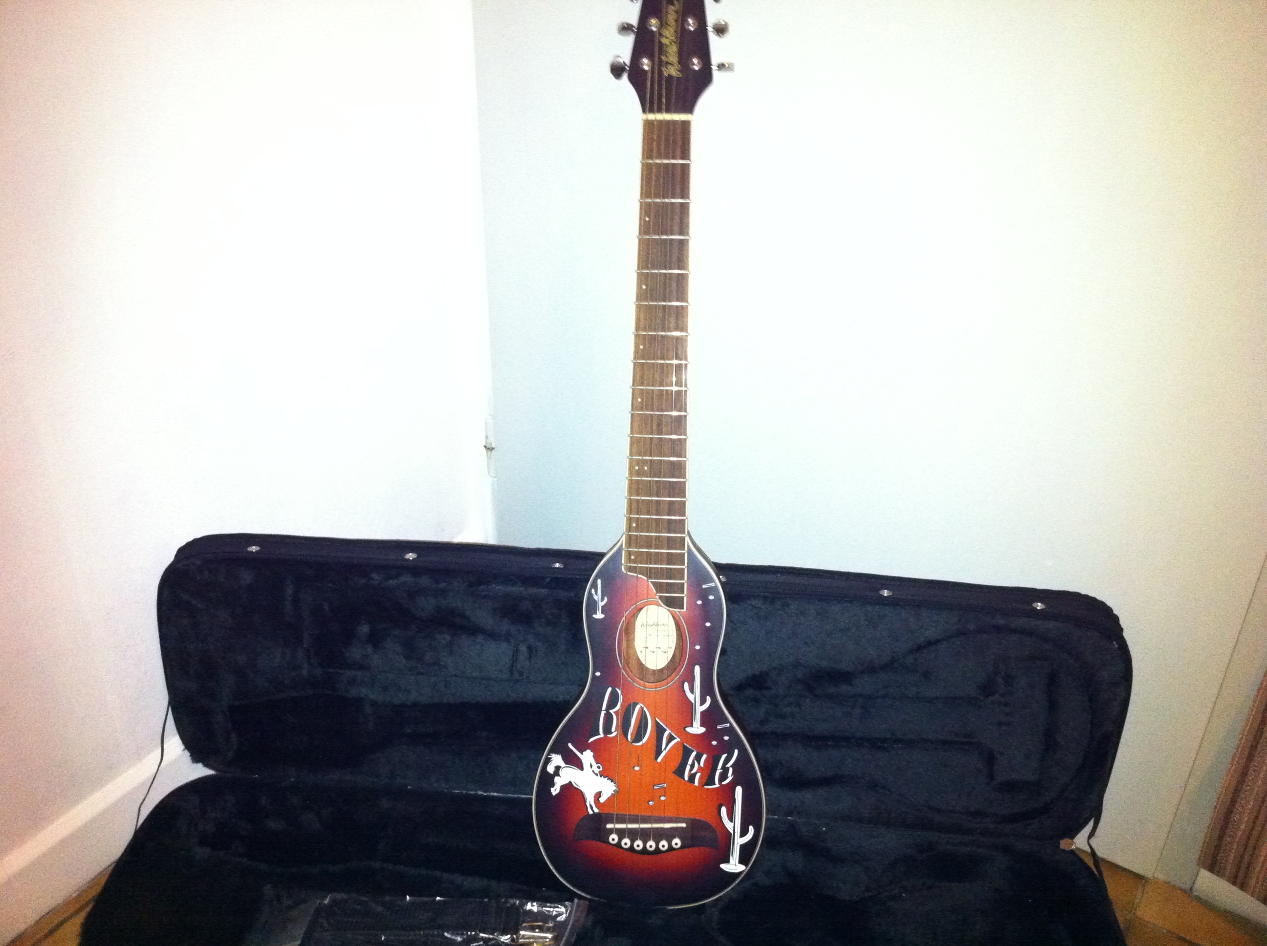 Washburn rover travel guitar