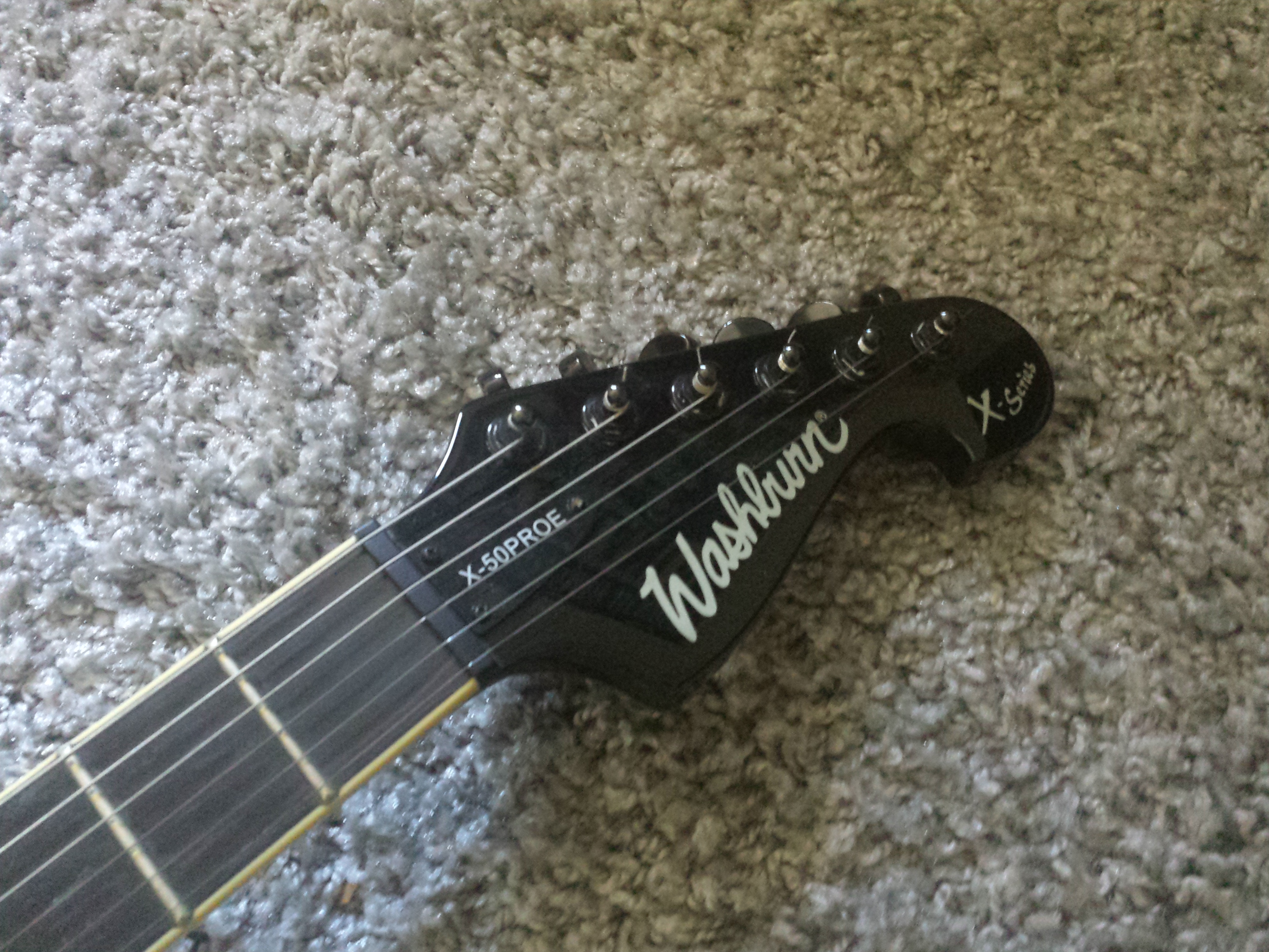 washburn x50 black with red trim washburn x50 black with red trim
