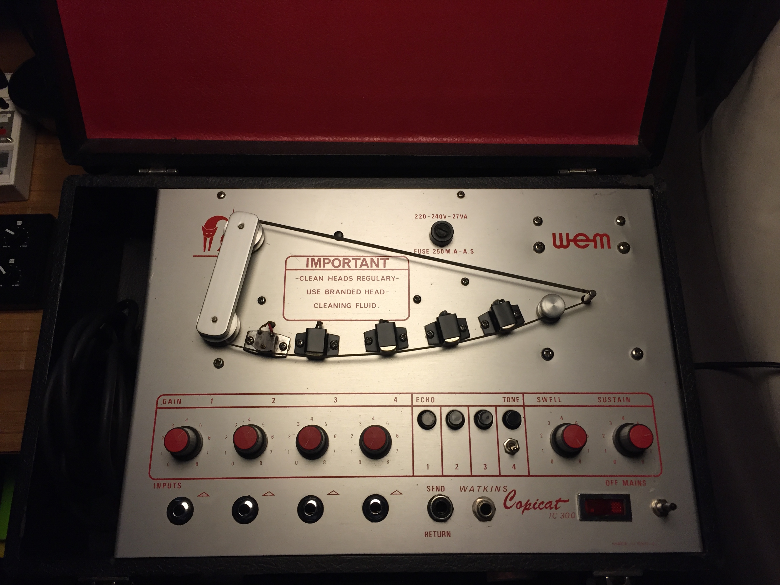 Photo Wem Watkins COPICAT SOLID STATE WATKINS Wem watkins copicat