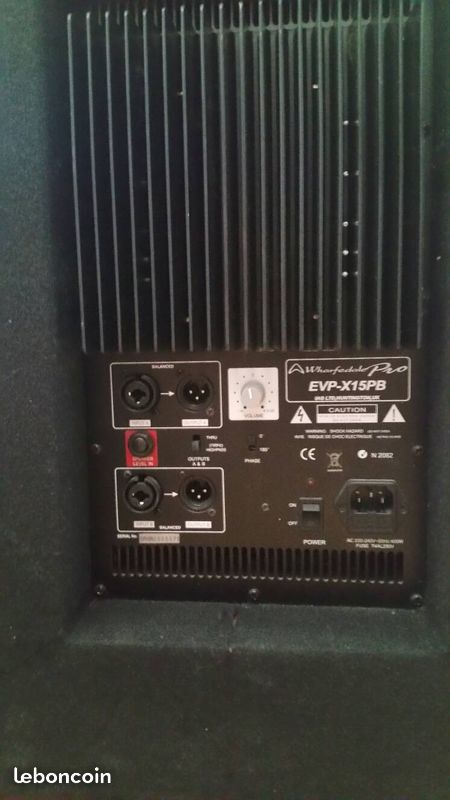 EVP-X15P - Wharfedale EVP-X15P - Audiofanzine