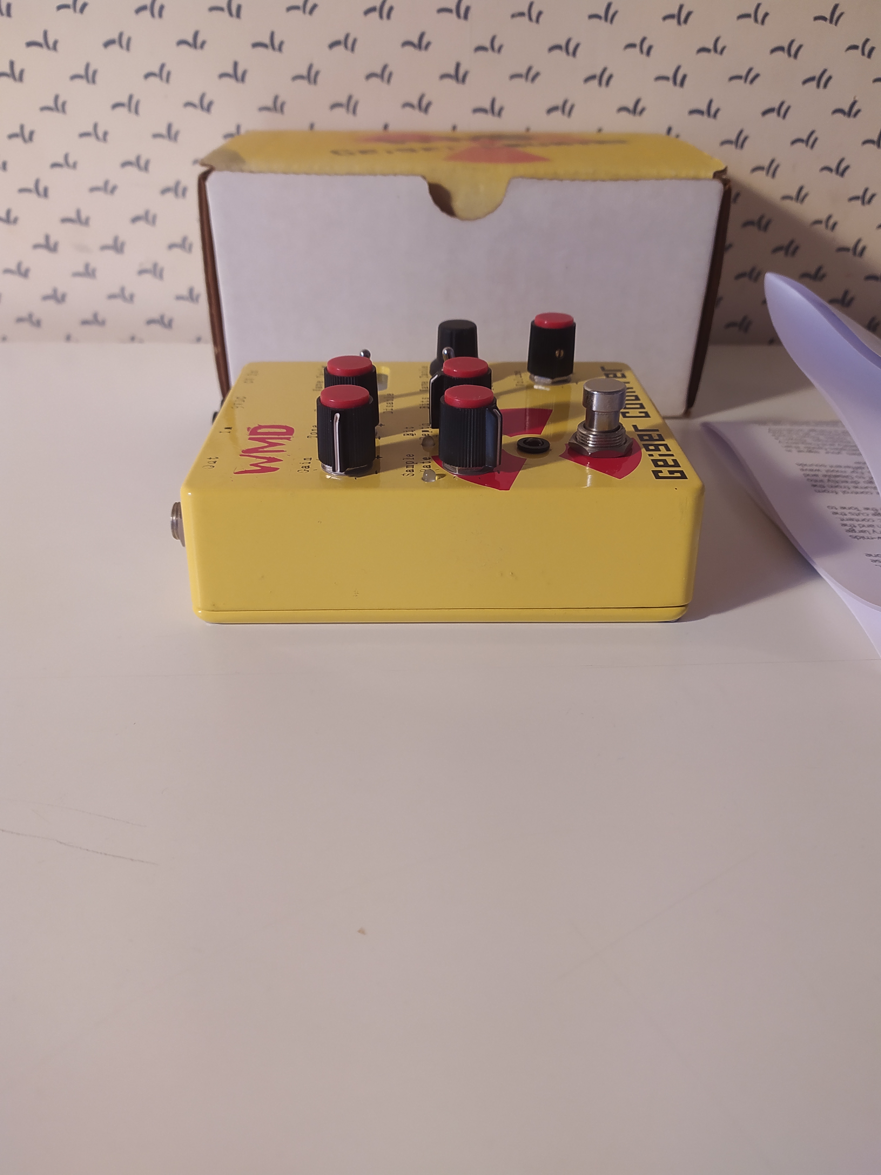 WMD Geiger Counter Digital Destruction Guitar Pedal