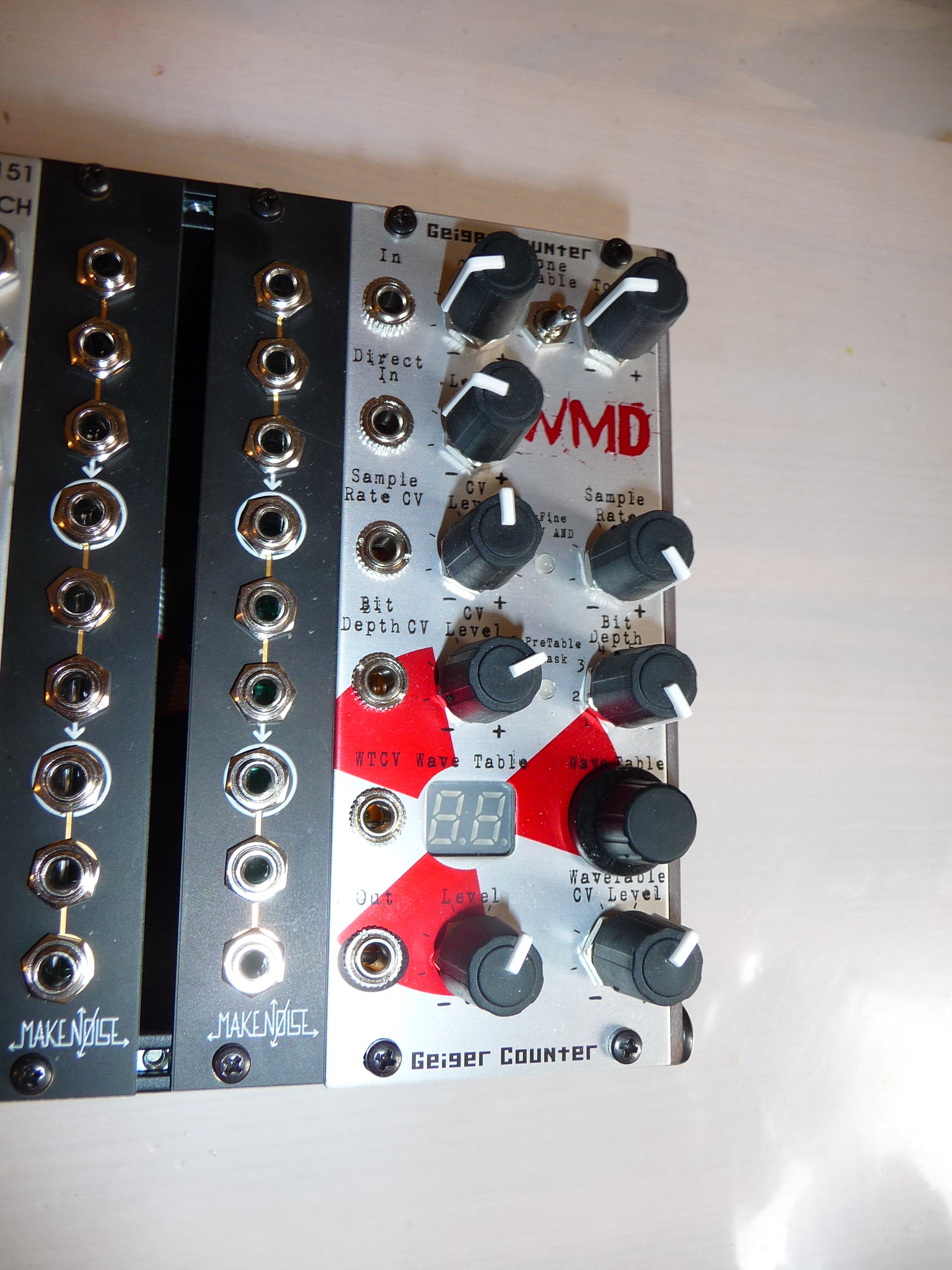 GEIGER COUNTER EURORACK WMD Geiger Counter Eurorack Audiofanzine