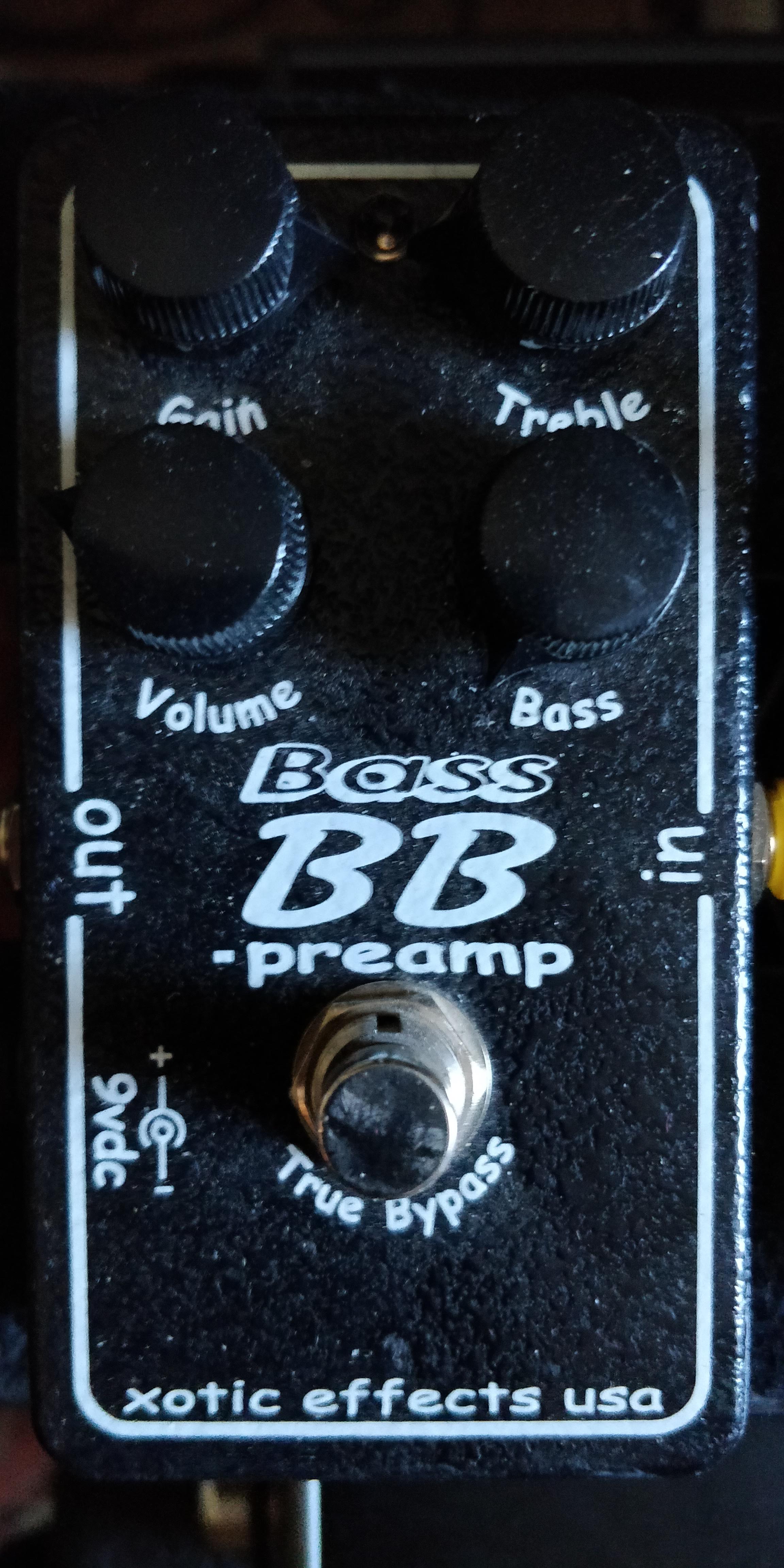 Bass BB Preamp Xotic Effects Bass BB Preamp Audiofanzine