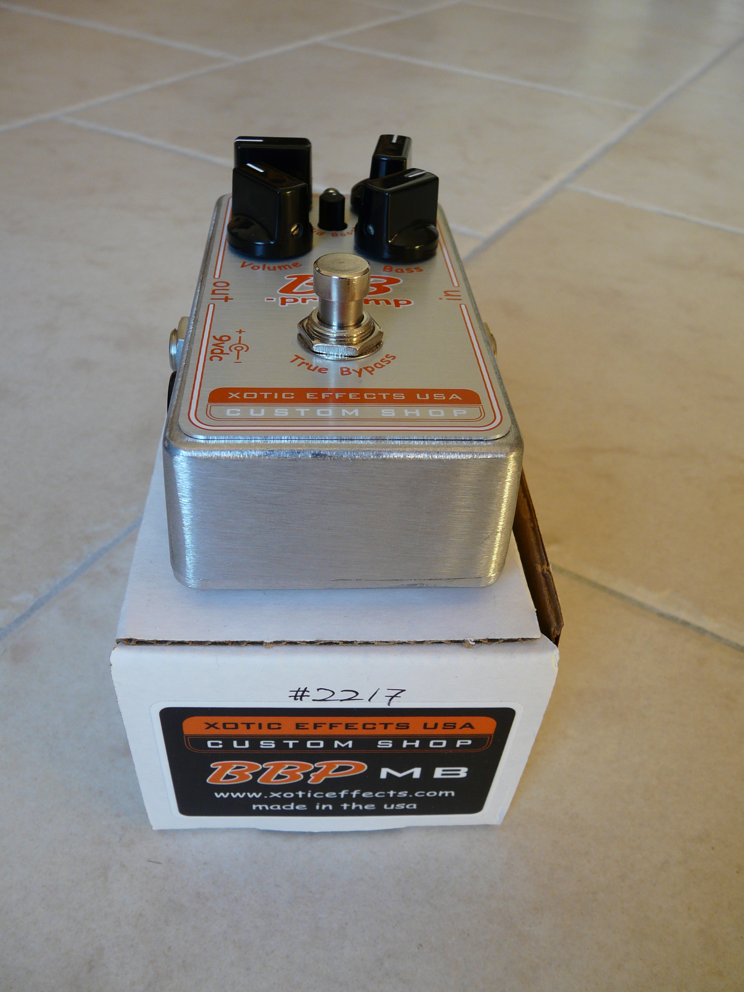 Photo Xotic Effects BB Preamp - Mid Boost (Custom Shop) : Xotic Effects