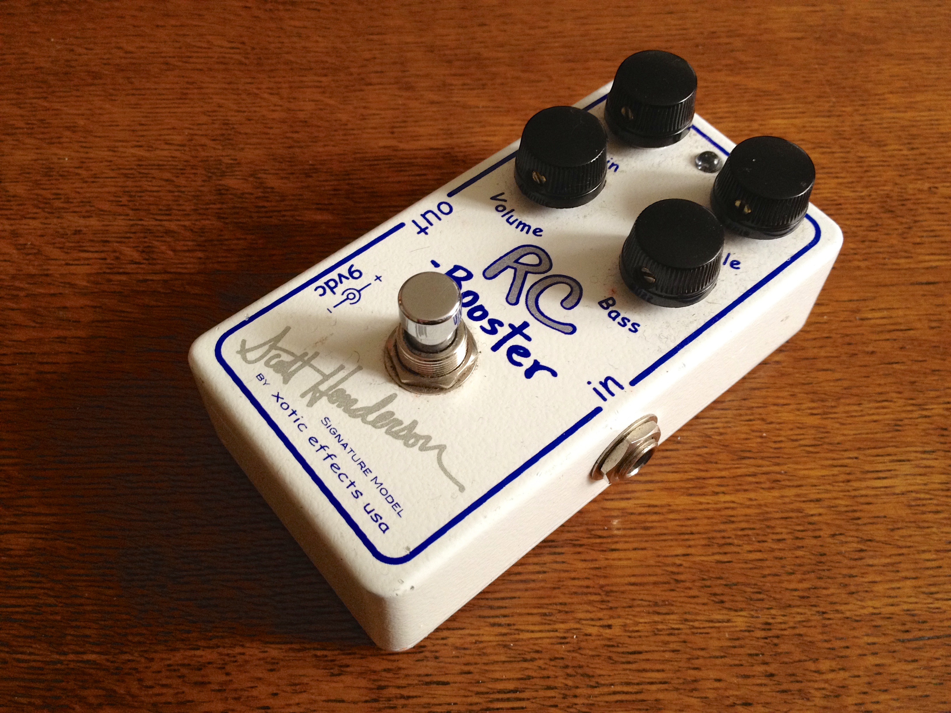 RC Booster - Scott Henderson Signature Model Xotic Effects - Audiofanzine