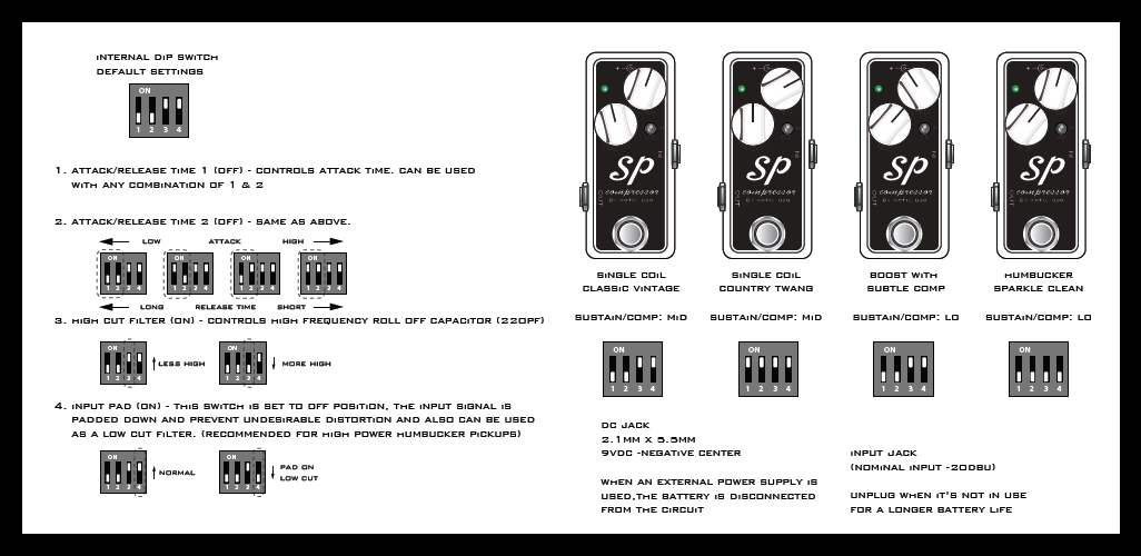 SP COMPRESSOR - Xotic Effects SP Compressor - Audiofanzine