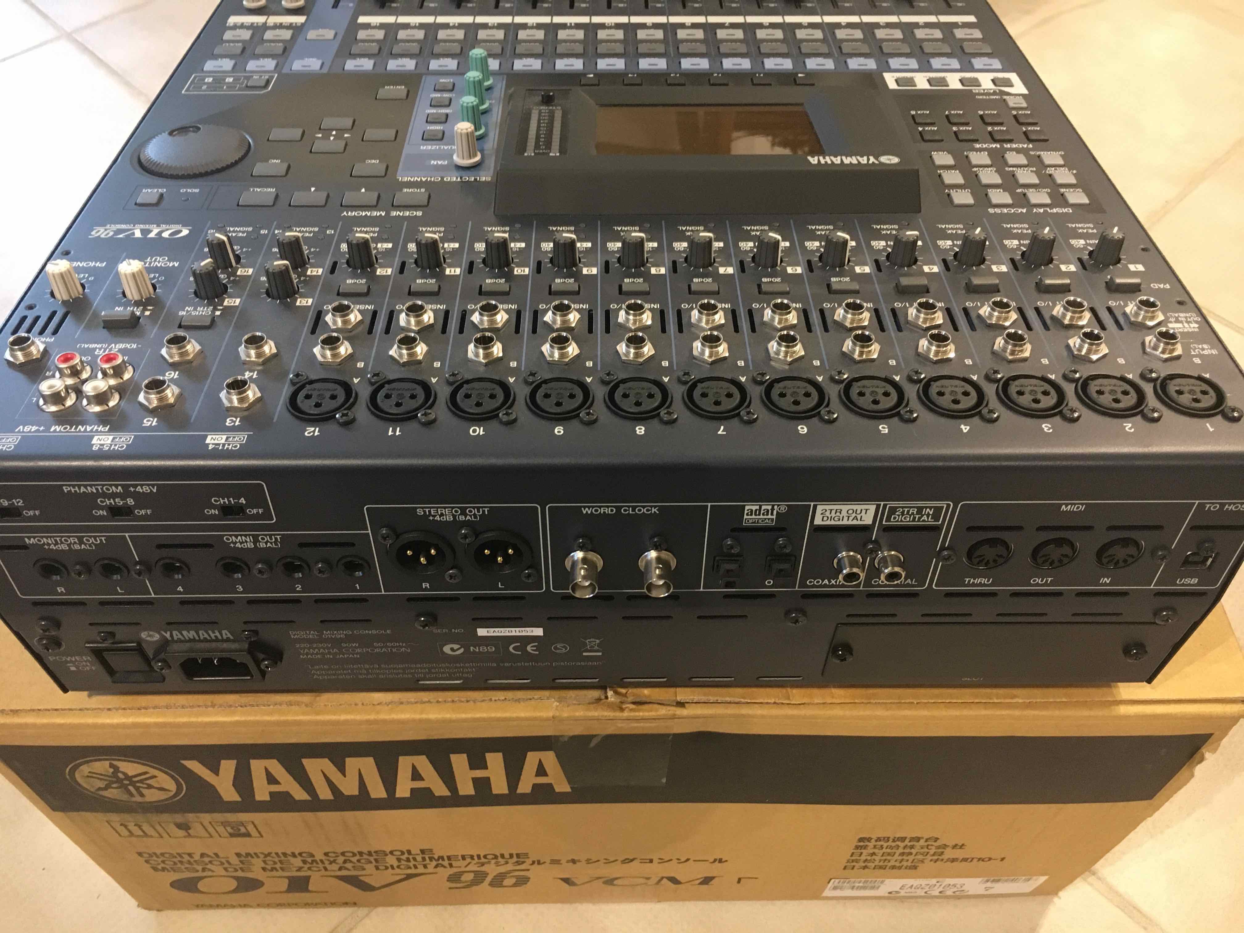 Photo Yamaha 01V96 VCM Yamaha 01V96 VCM (44396) (1866549) Audiofanzine