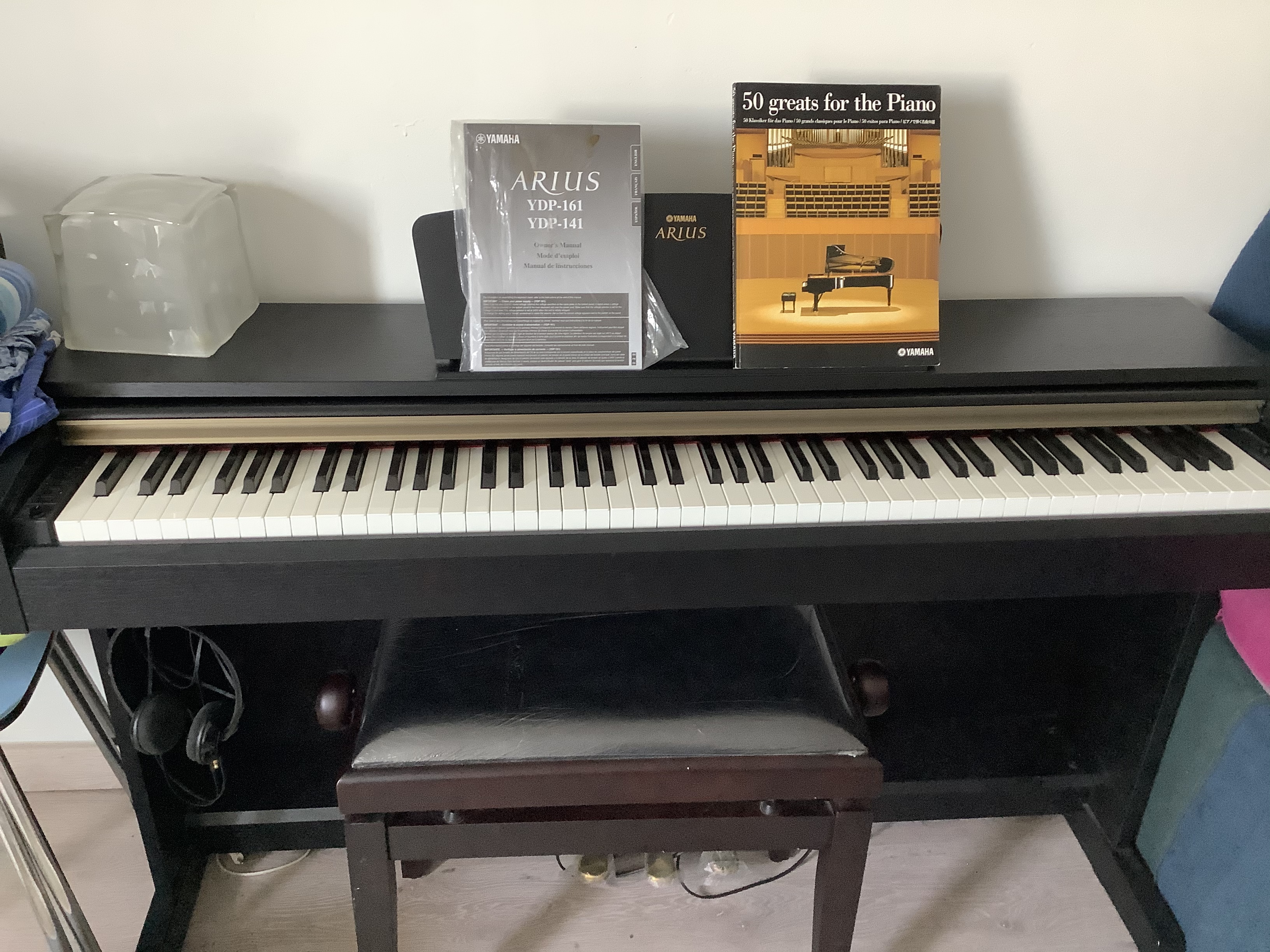 電子ピアノYAMAHA YDP-161 - 鍵盤楽器、ピアノ