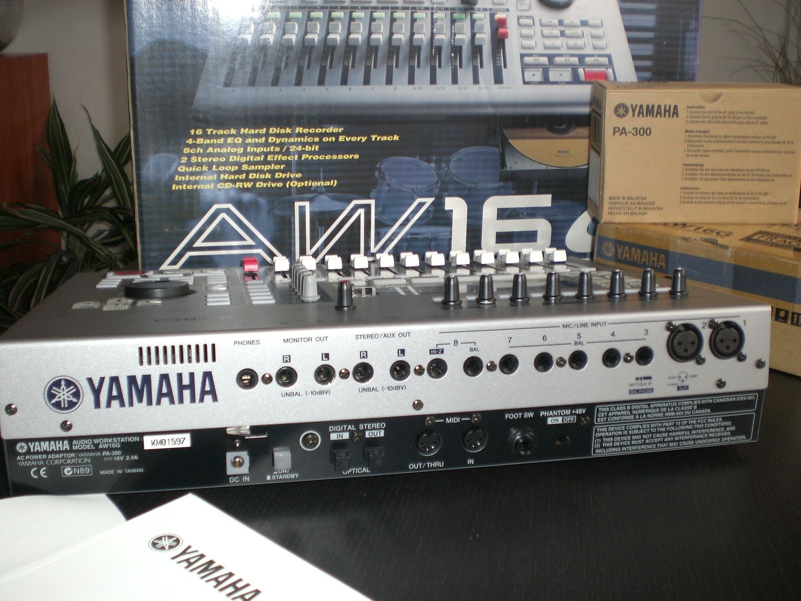 Photo Yamaha AW16G Yamaha AW16G (96259) (192208) Audiofanzine