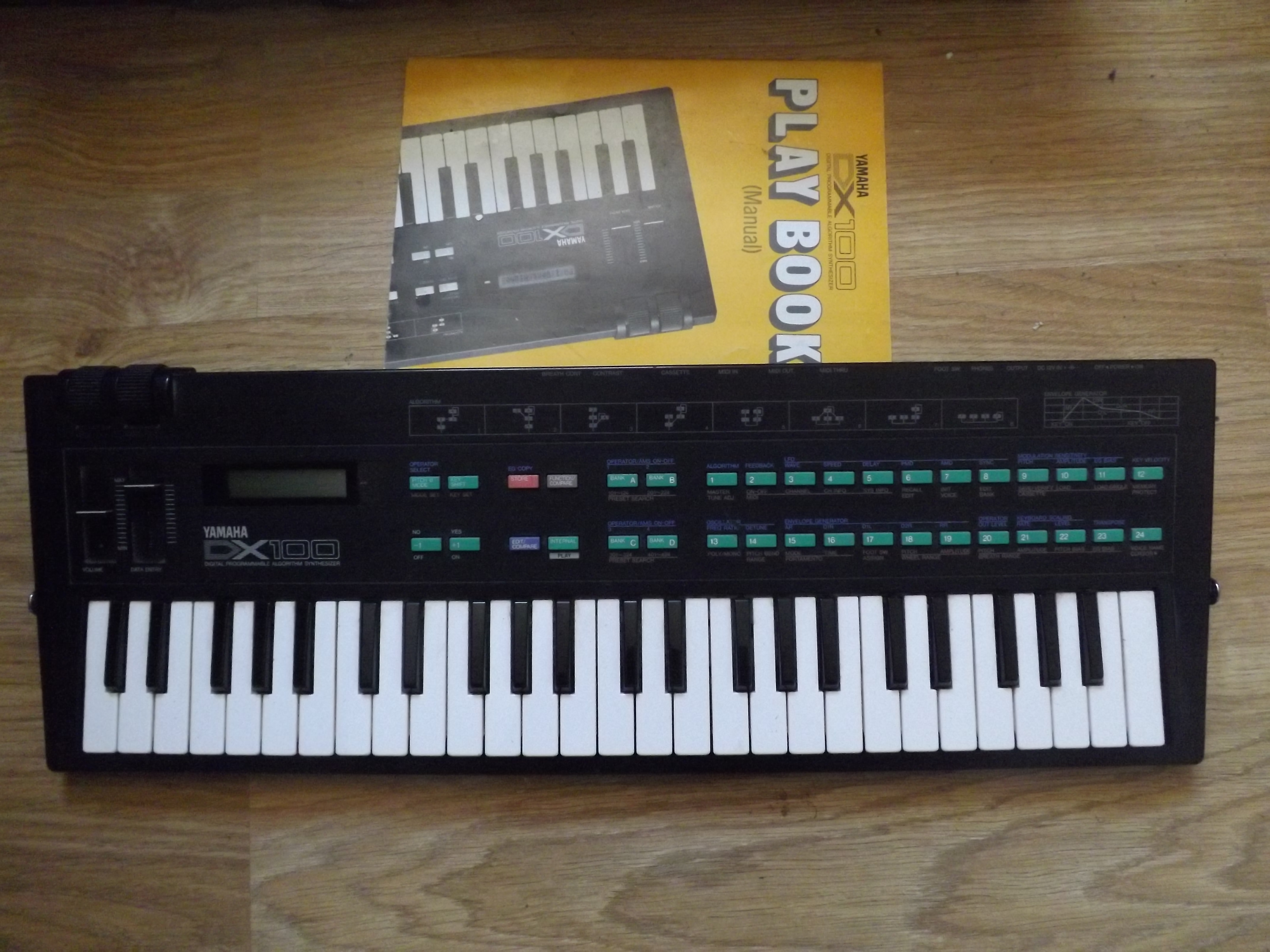 Yamaha DX100 Synthesizer Digital Programmable Algorithm | eBay