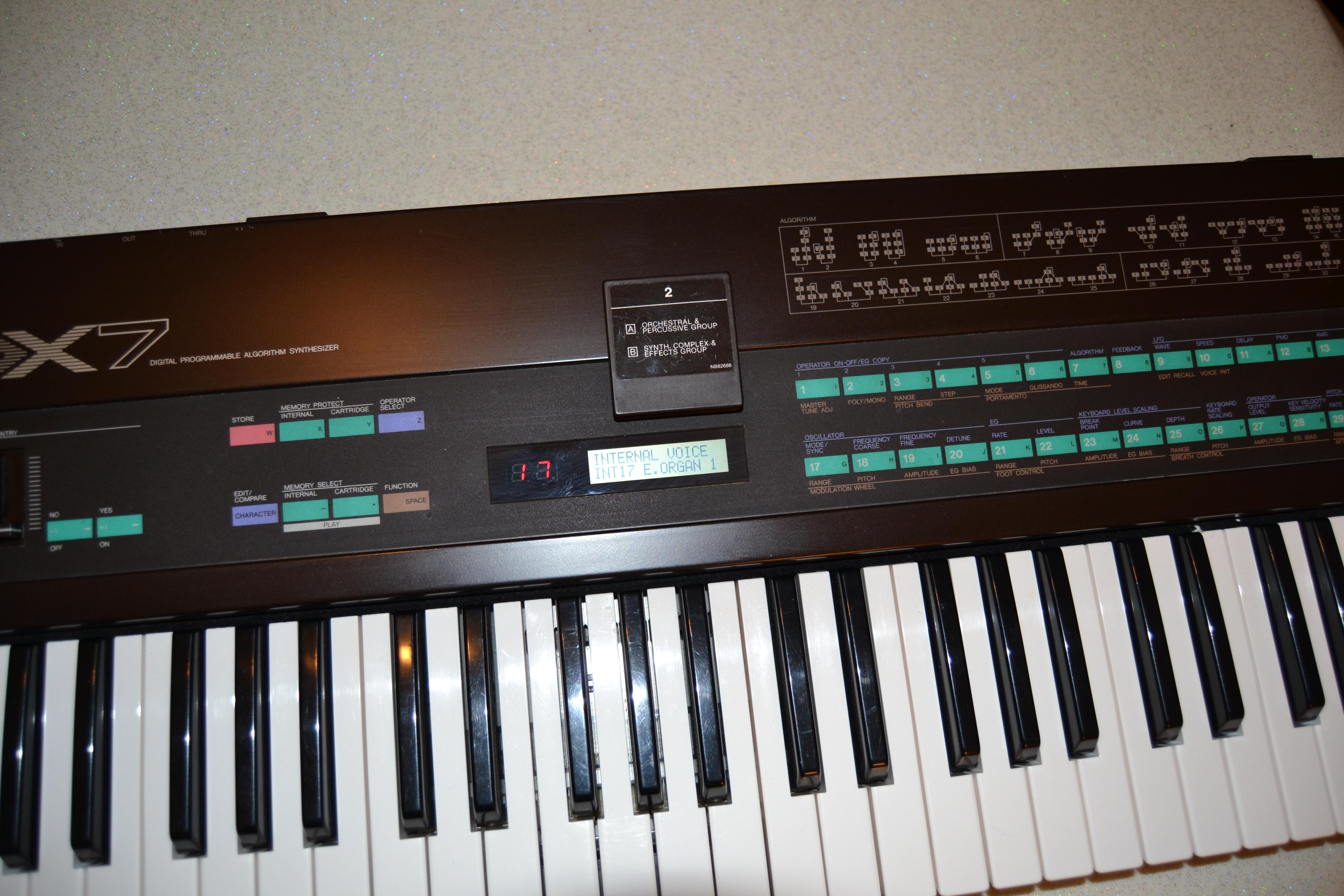 Yamaha Dx7 Logo