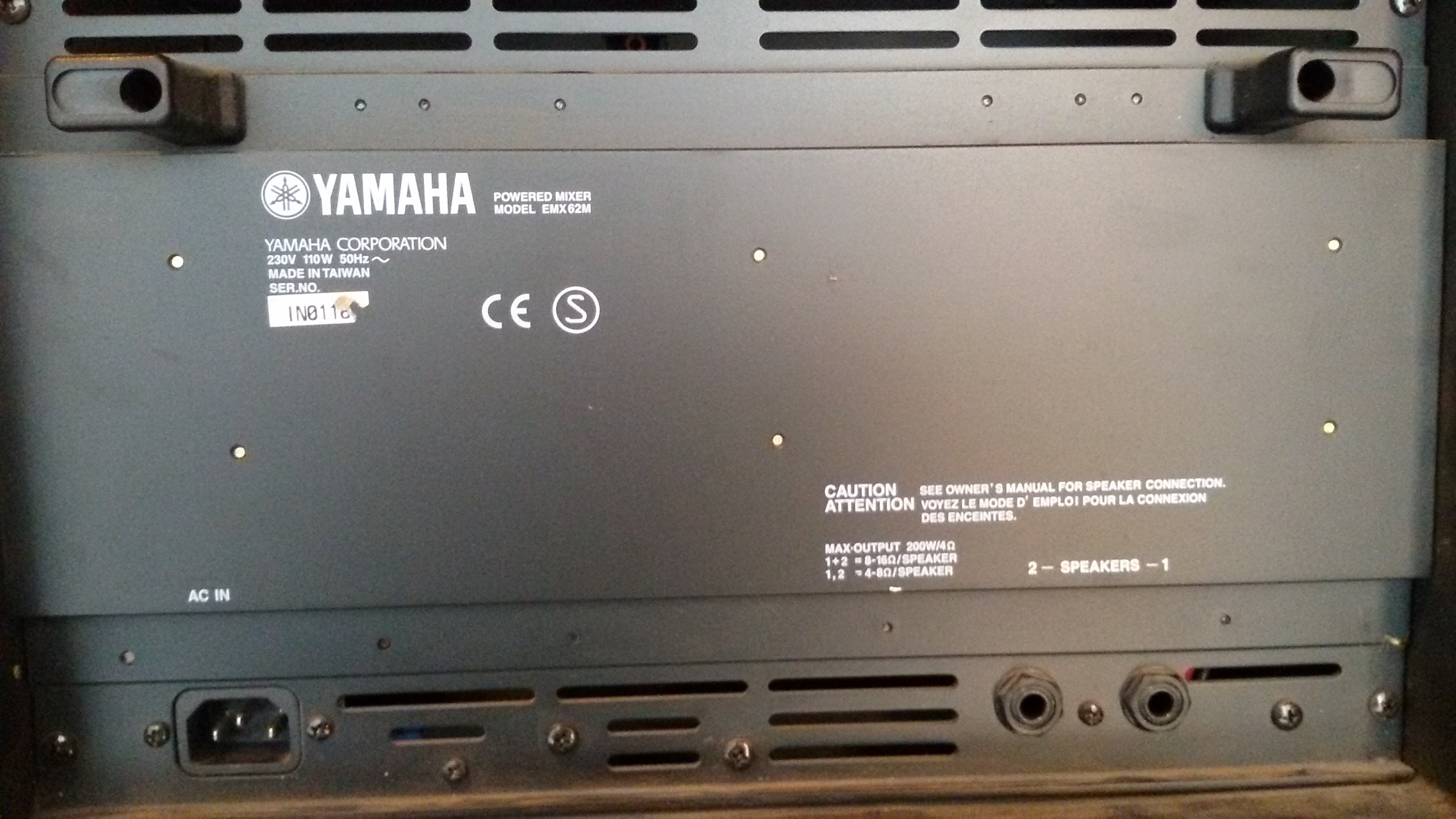 EMX62M Yamaha EMX62M Audiofanzine