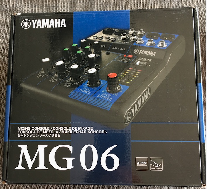 MG06 Yamaha MG06 Audiofanzine