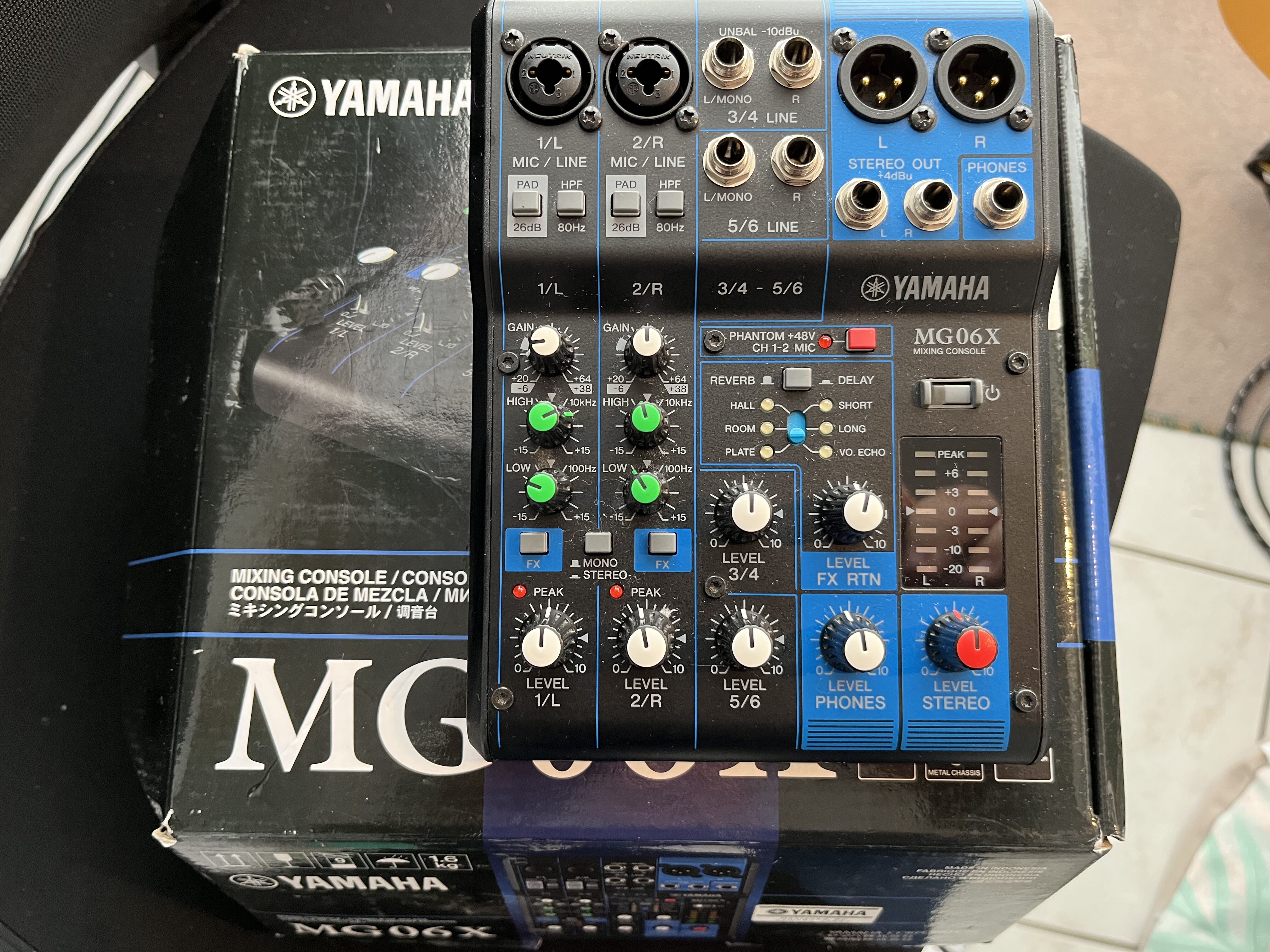 MG06X Yamaha MG06X Audiofanzine