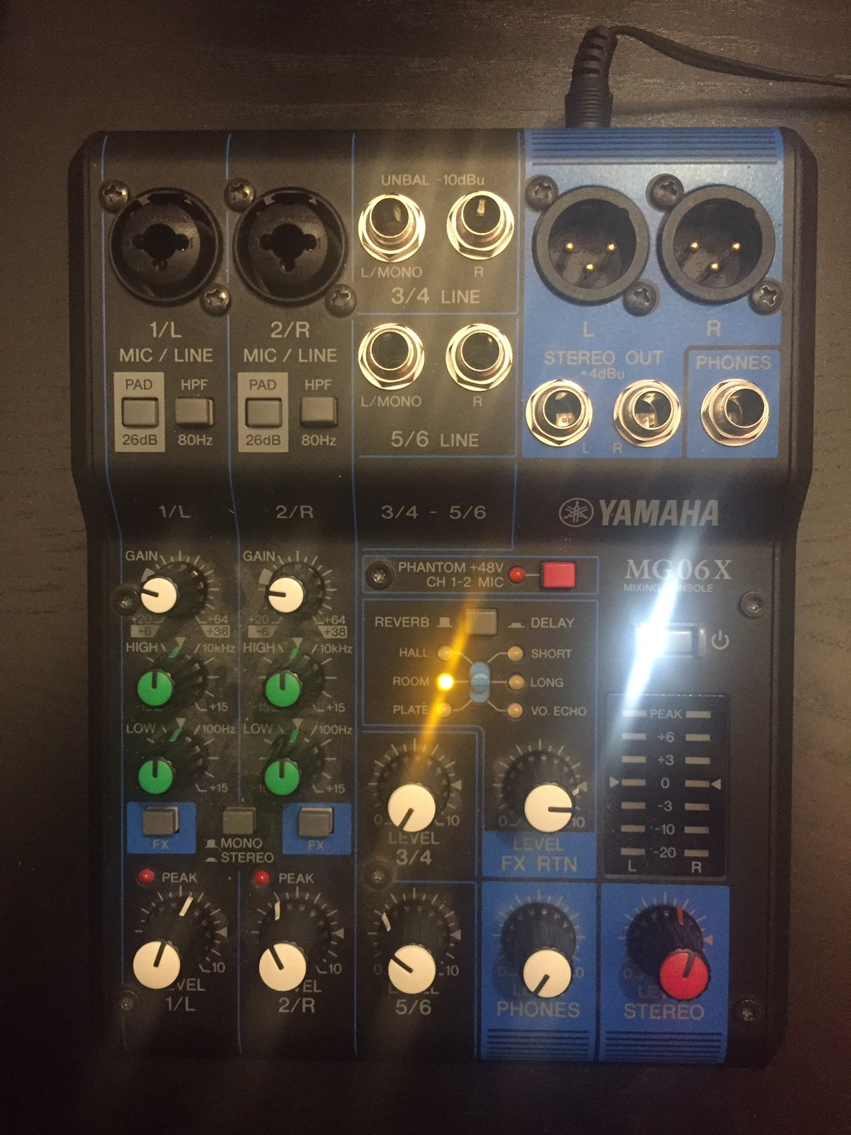 MG06X Yamaha MG06X Audiofanzine