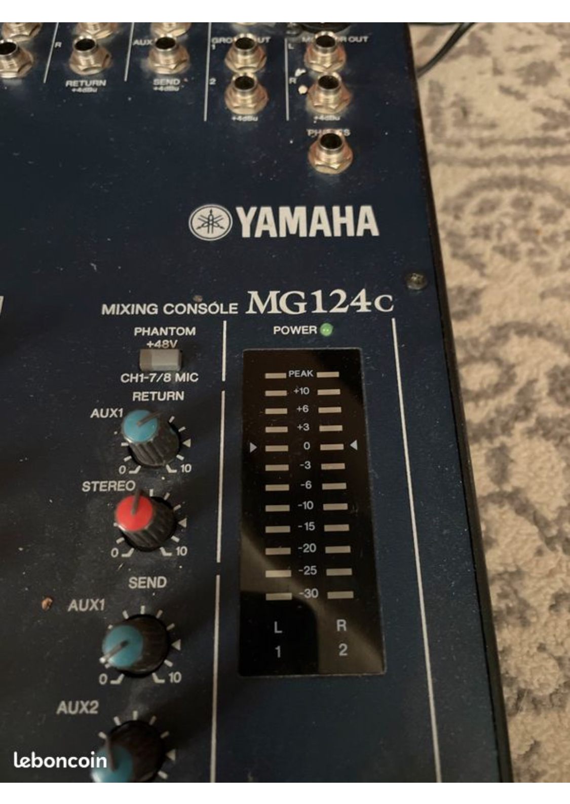 Console de mixage Yamaha MG124cx – NIGHT SYSTEM