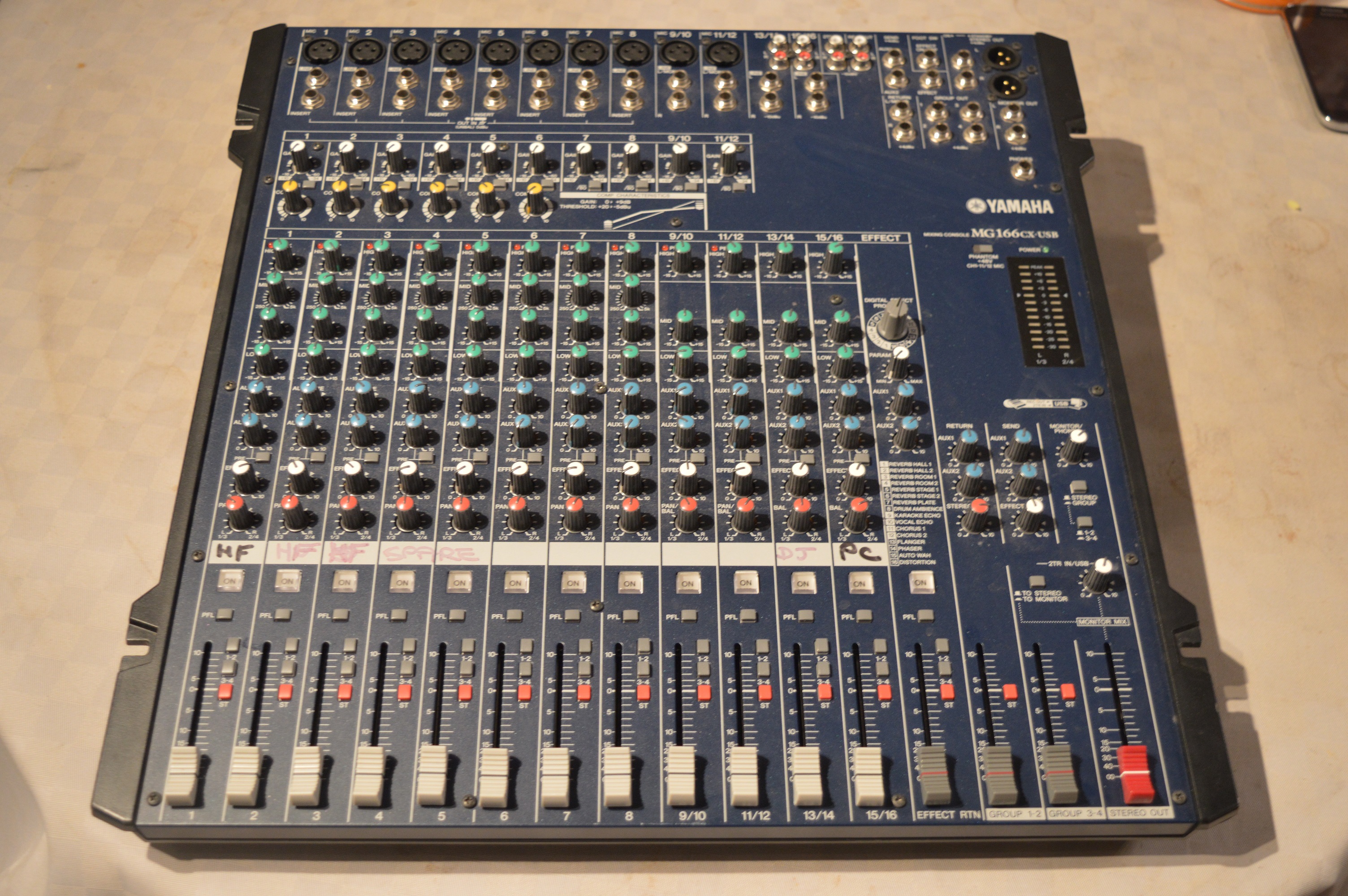 yamaha mg166cx usb live mixer yamaha mg166cx usb live mixer