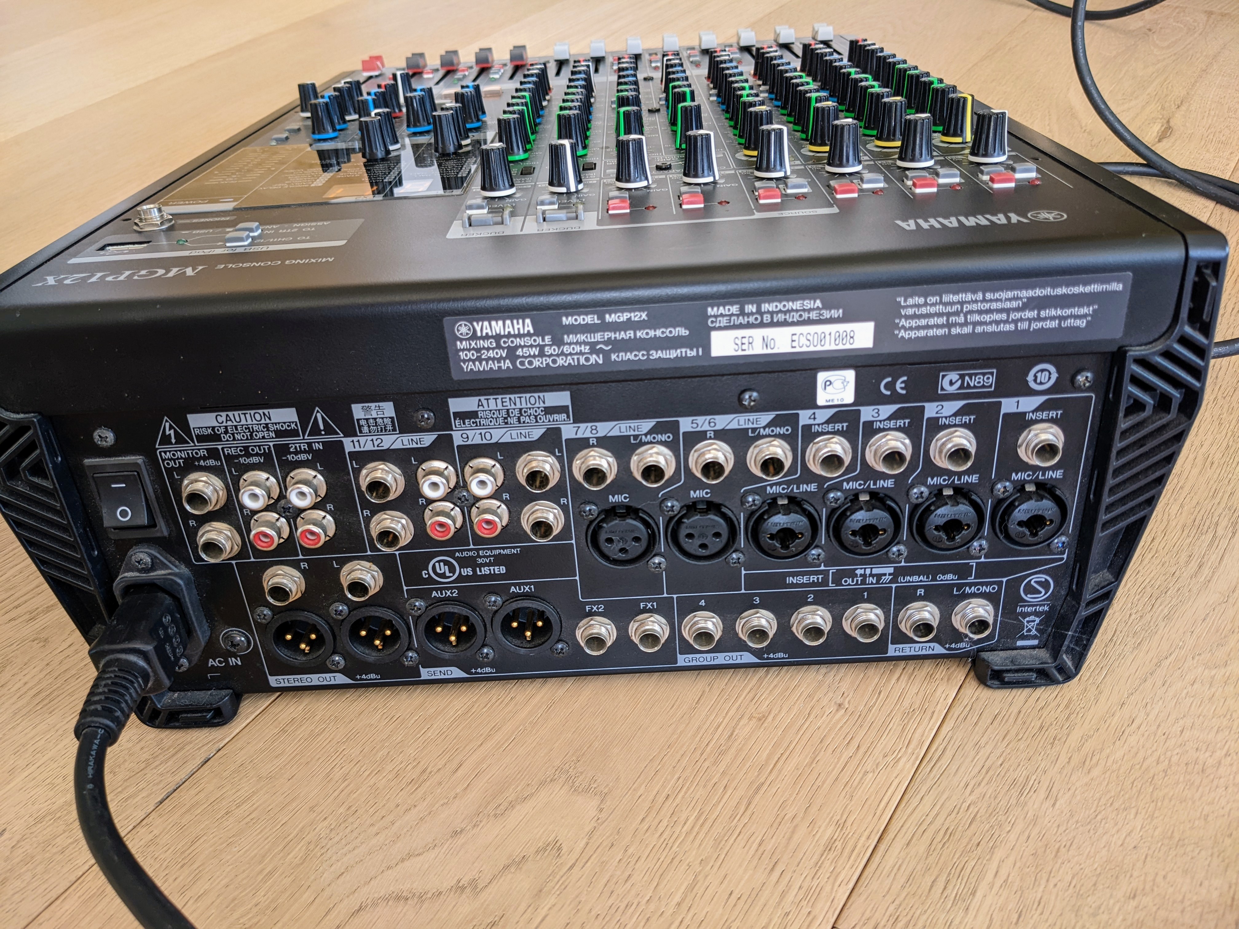 MGP12X - Yamaha MGP12X - Audiofanzine