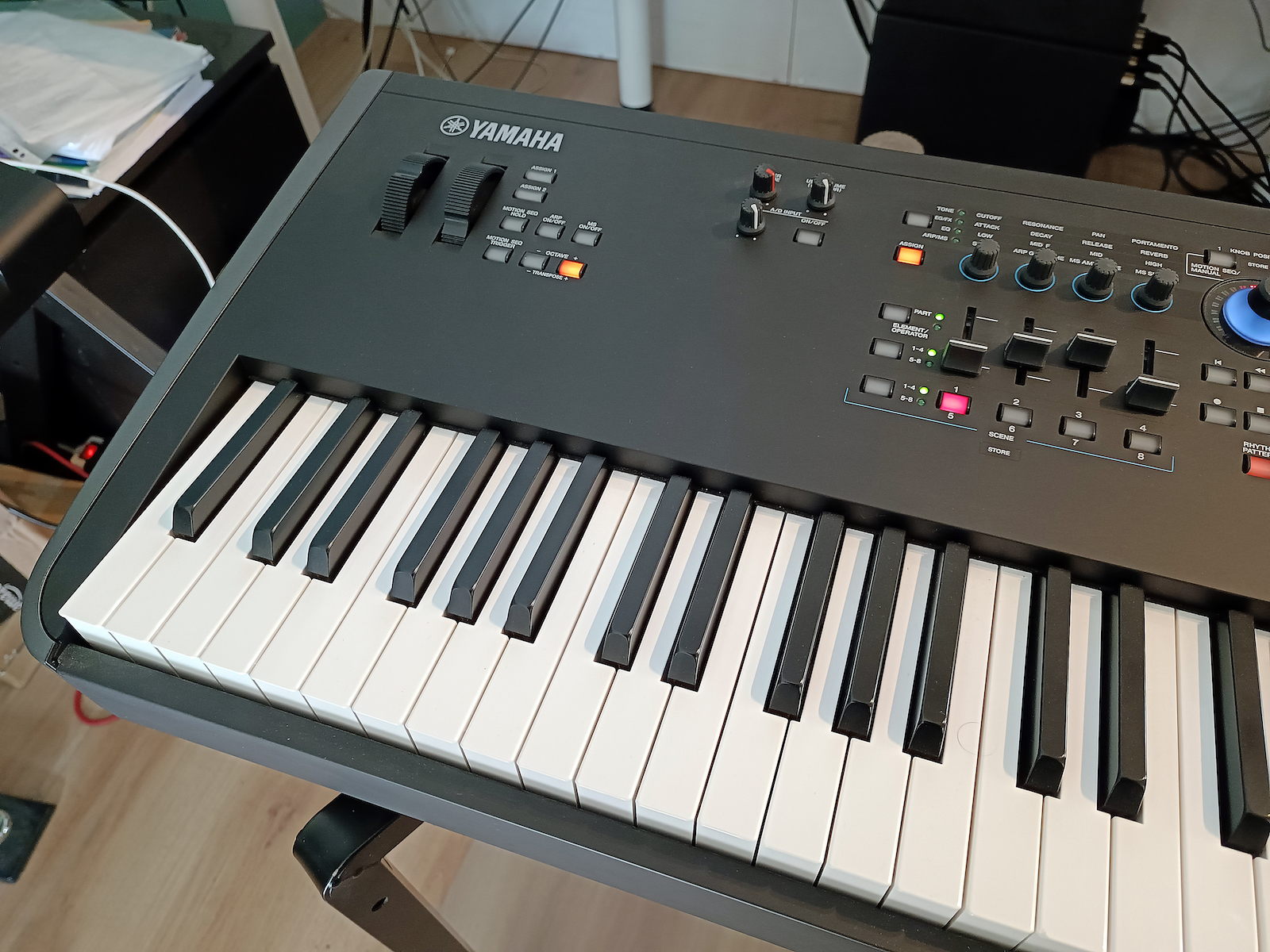 MODX8 Yamaha MODX8 Audiofanzine