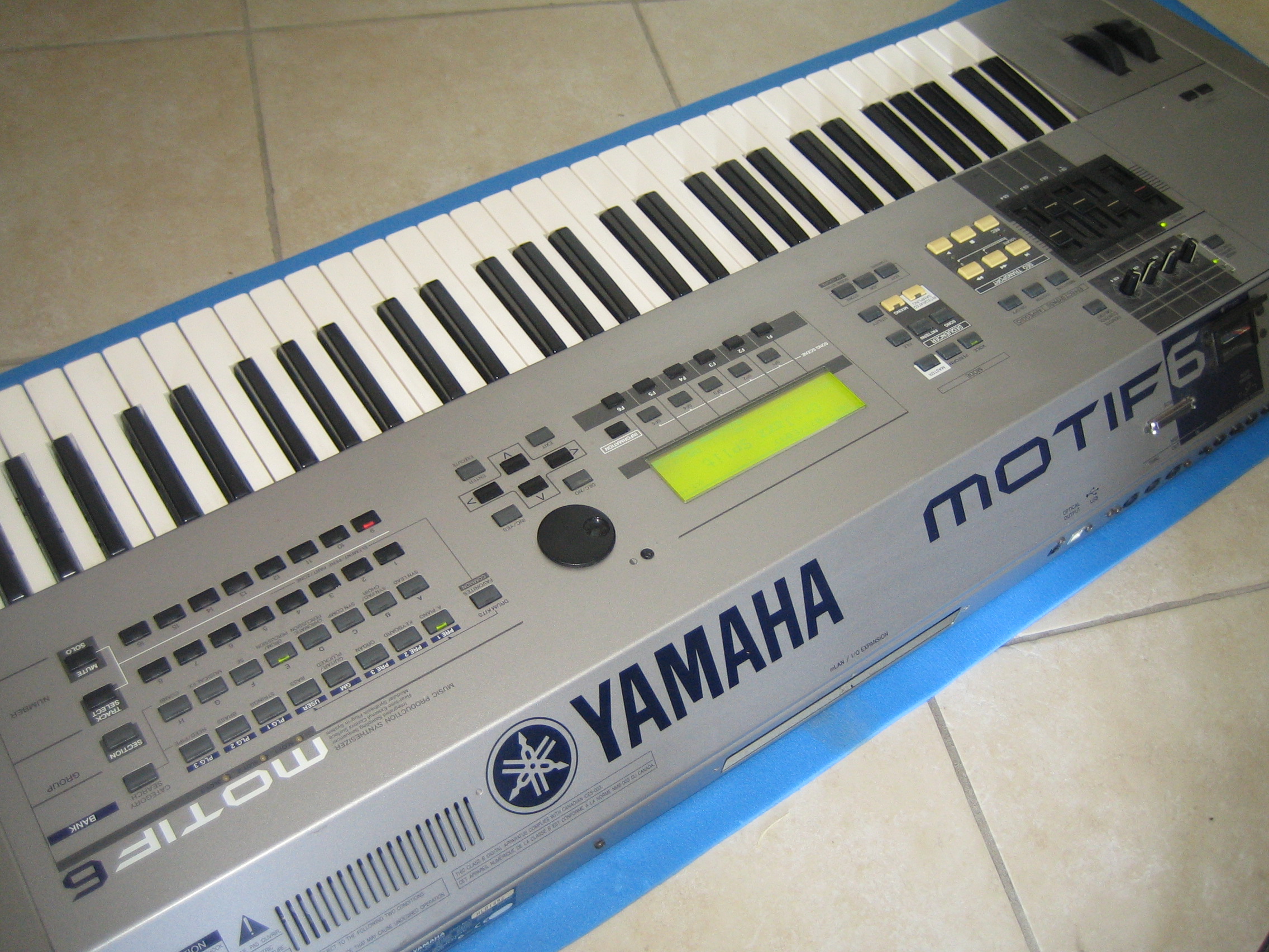 Yamaha MOTIF 6 image (592818) Audiofanzine