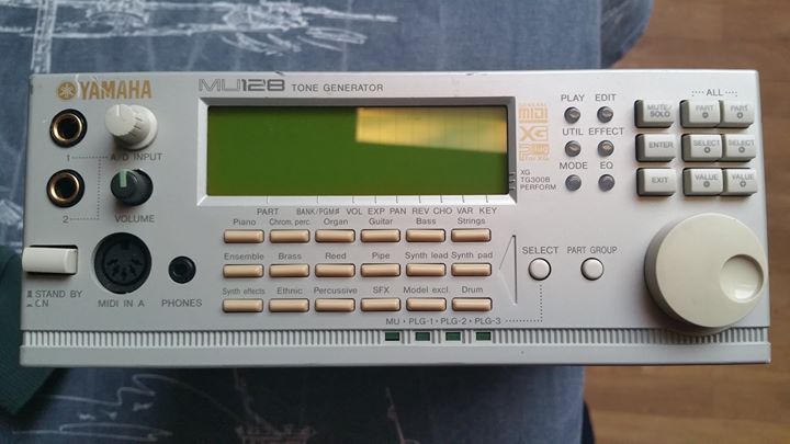 MU128 - Yamaha MU128 - Audiofanzine
