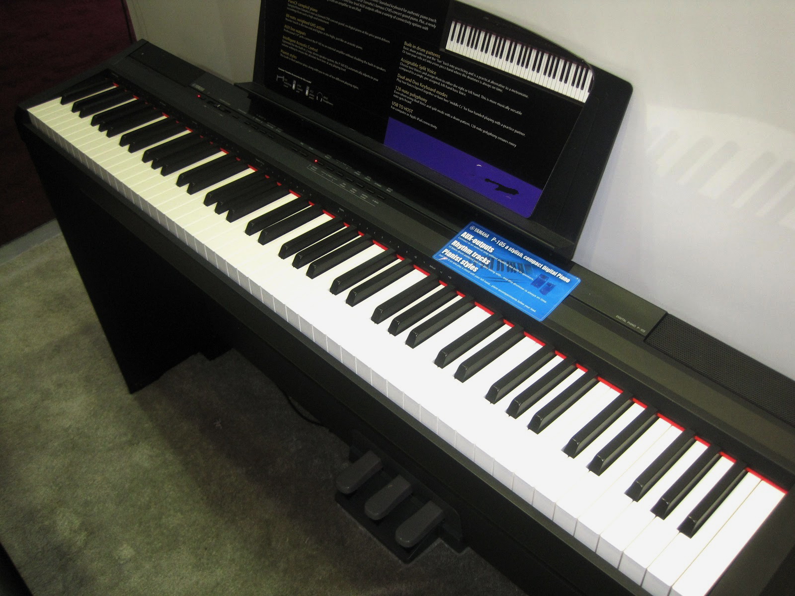 Photo Yamaha P105 Yamaha P105 (98798) (580858) Audiofanzine