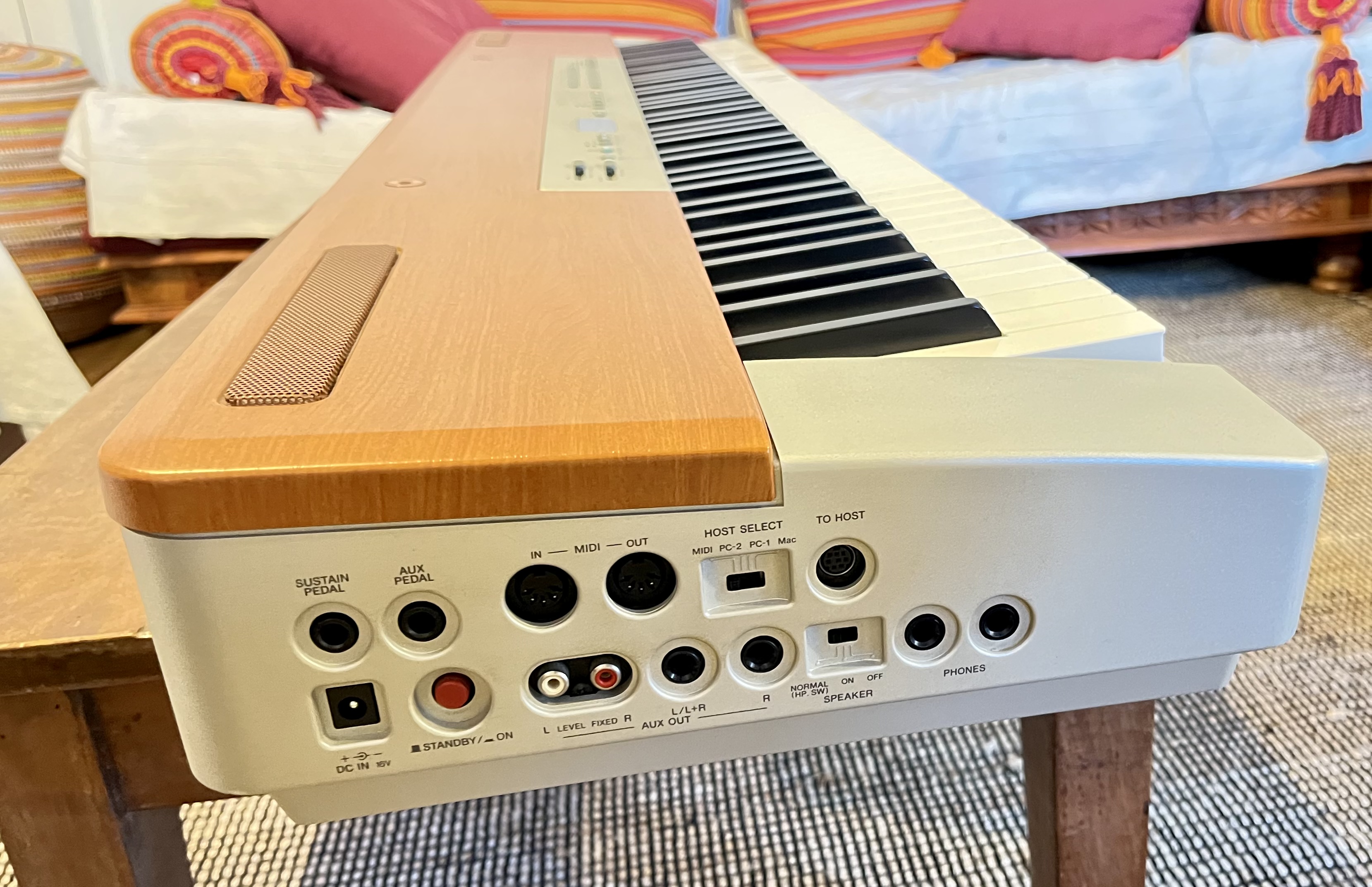 yamaha p120 midi