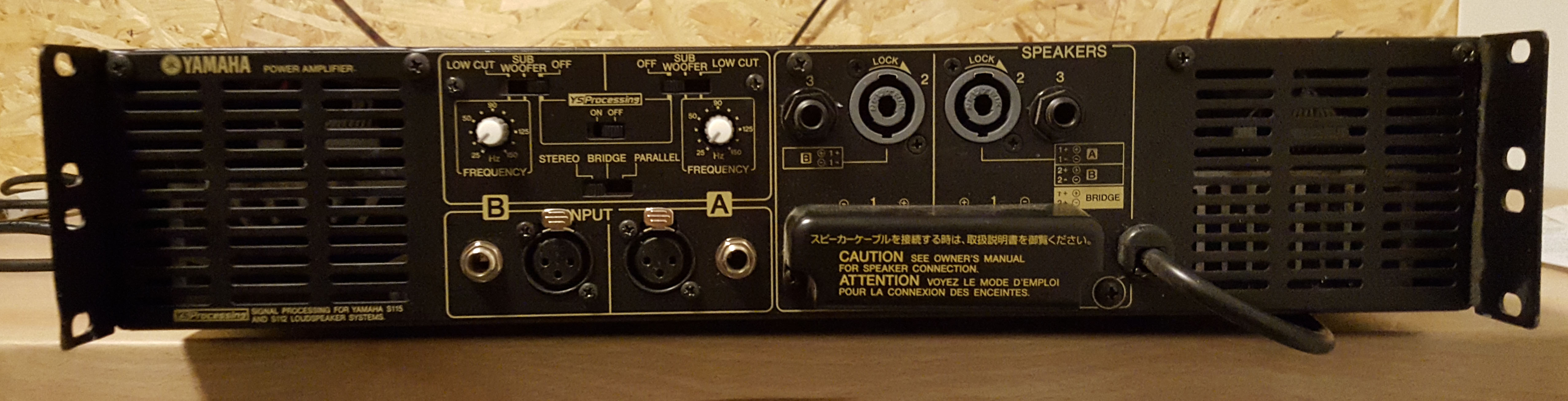 P5000S Yamaha P5000S Audiofanzine