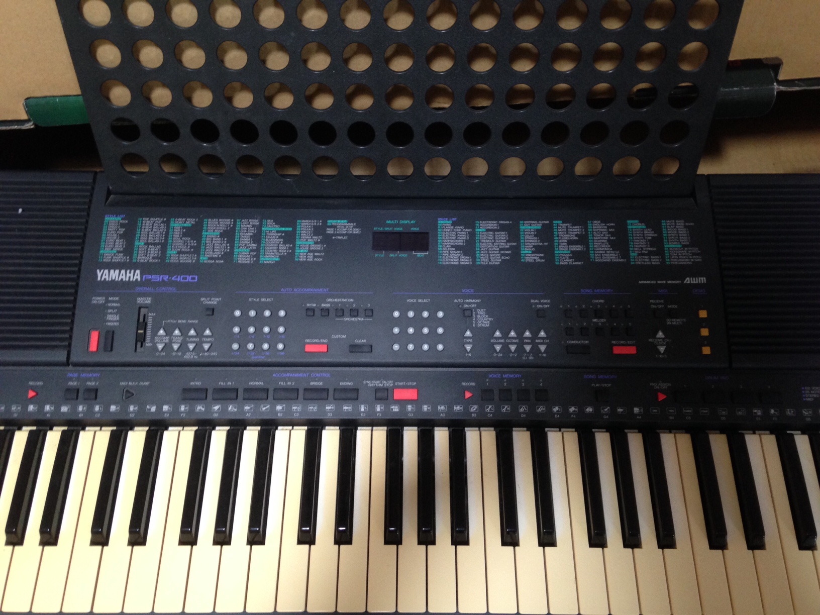 Yamaha PSR 400 Image 1437234 Audiofanzine