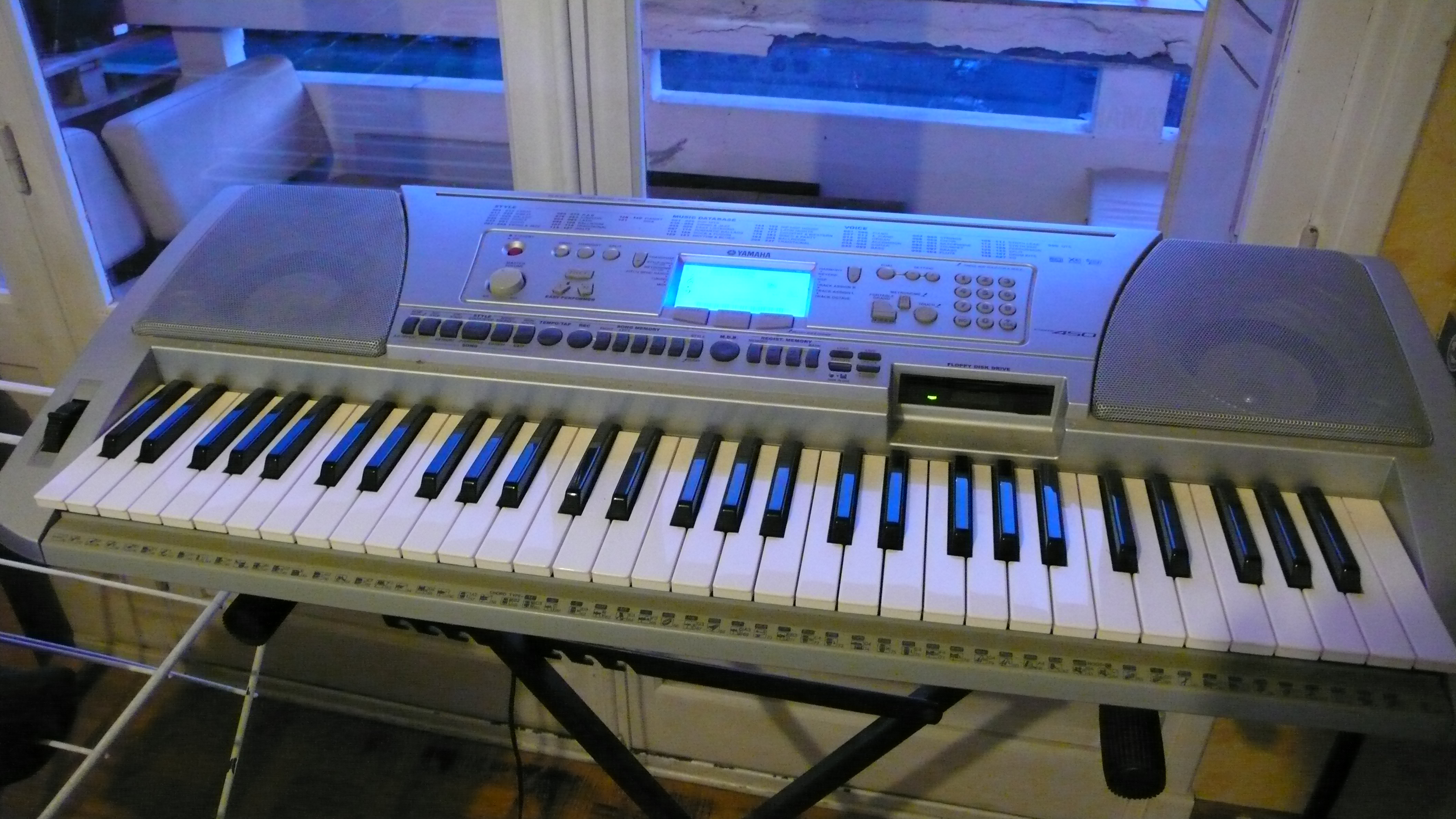 PSR 450 Yamaha PSR 450 Audiofanzine