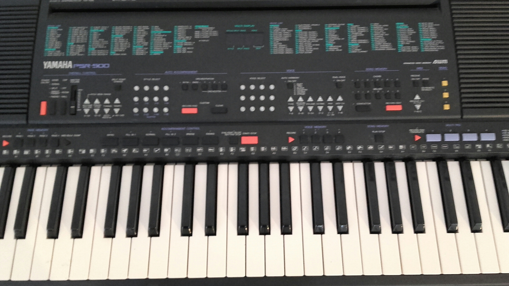 PSR 500 Yamaha PSR 500 Audiofanzine