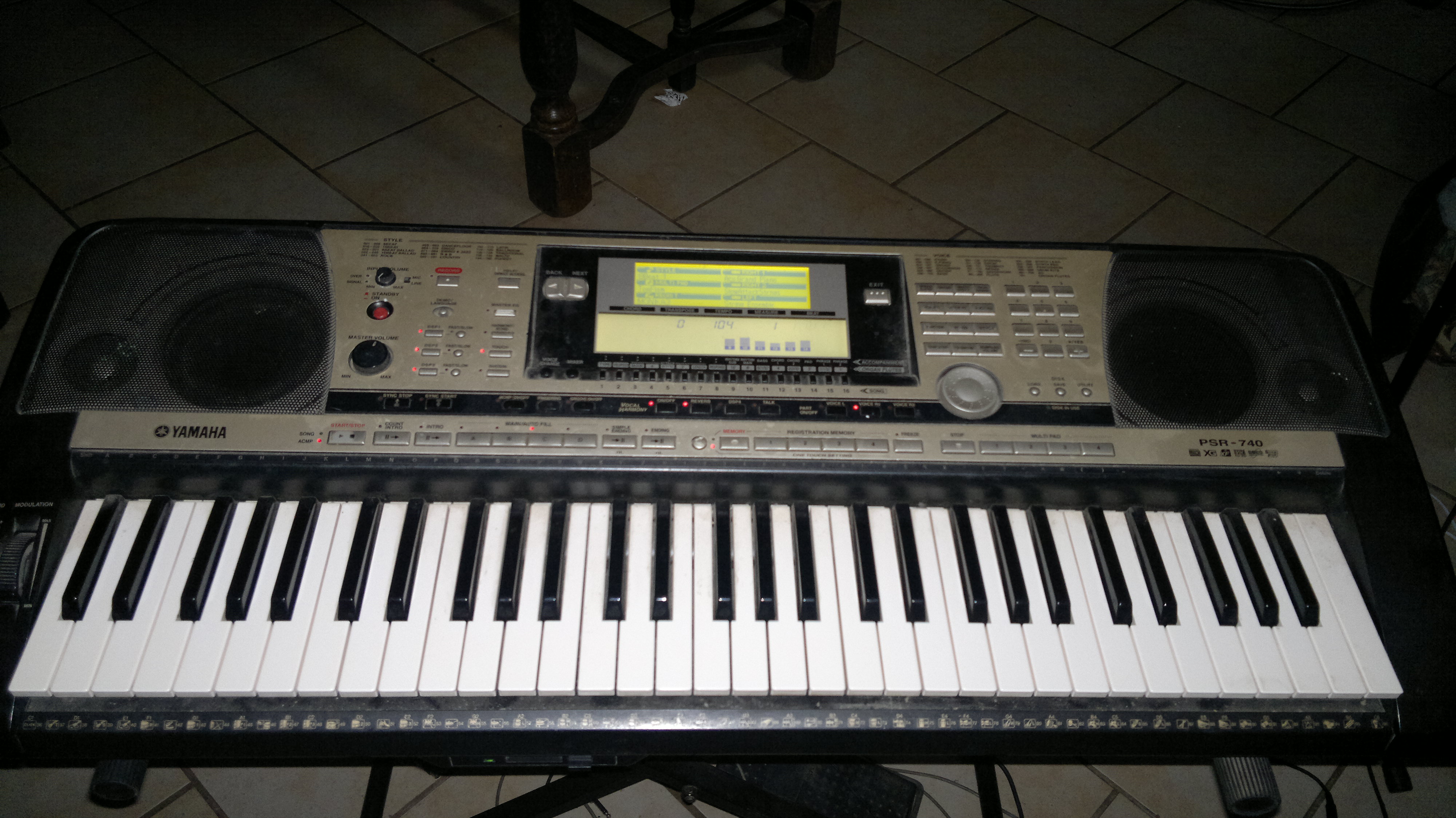 Yamaha Psr 740 Image 281440 Audiofanzine 