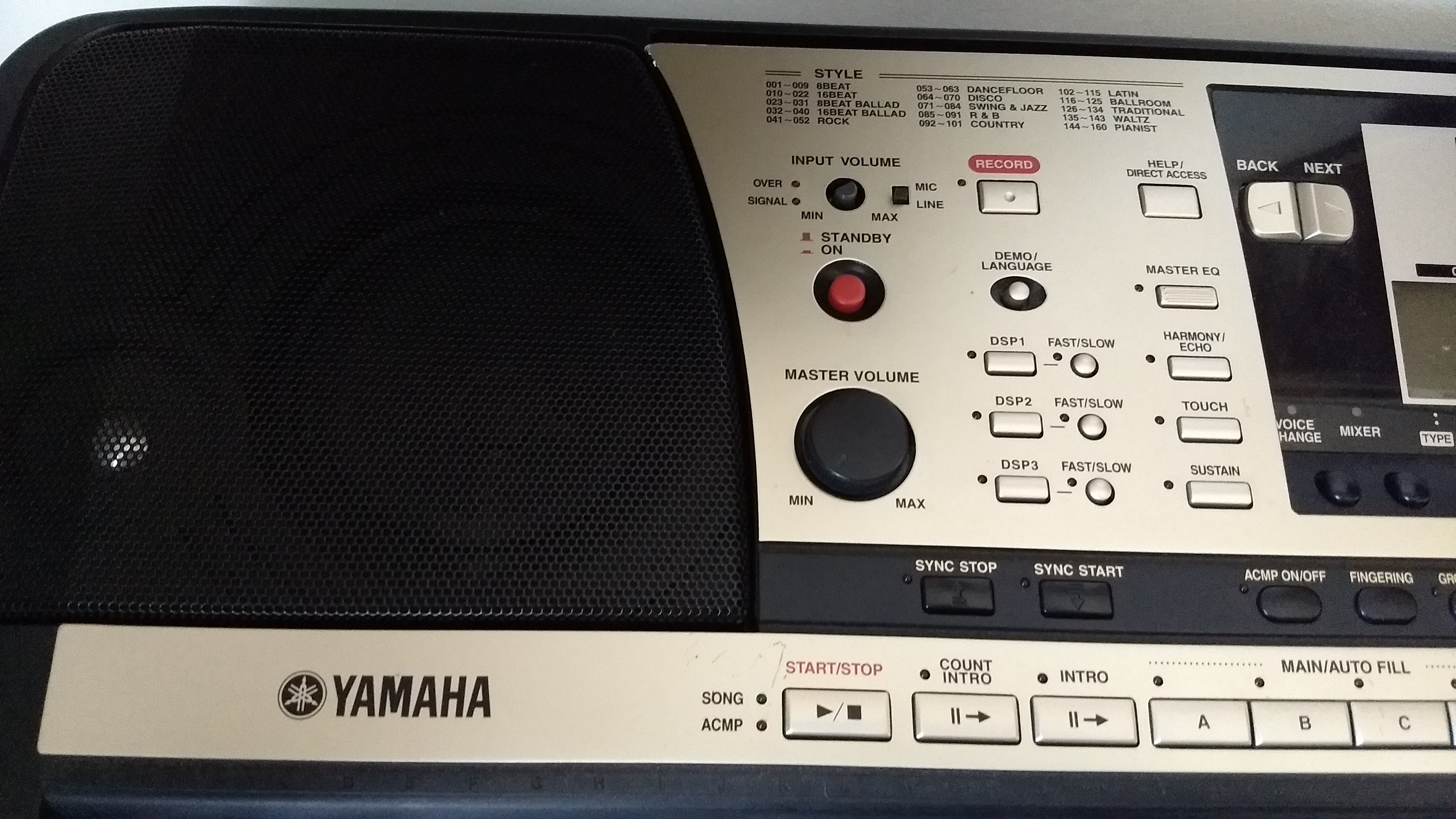 PSR-740 - Yamaha PSR-740 - Audiofanzine