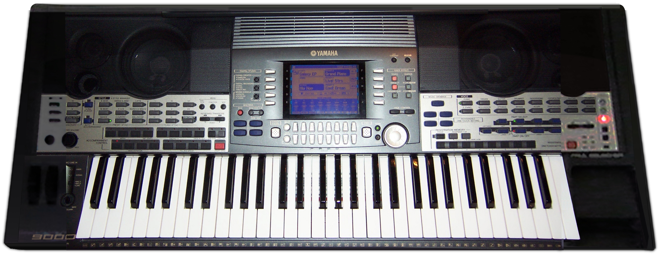 how to create styles for yamaha psr