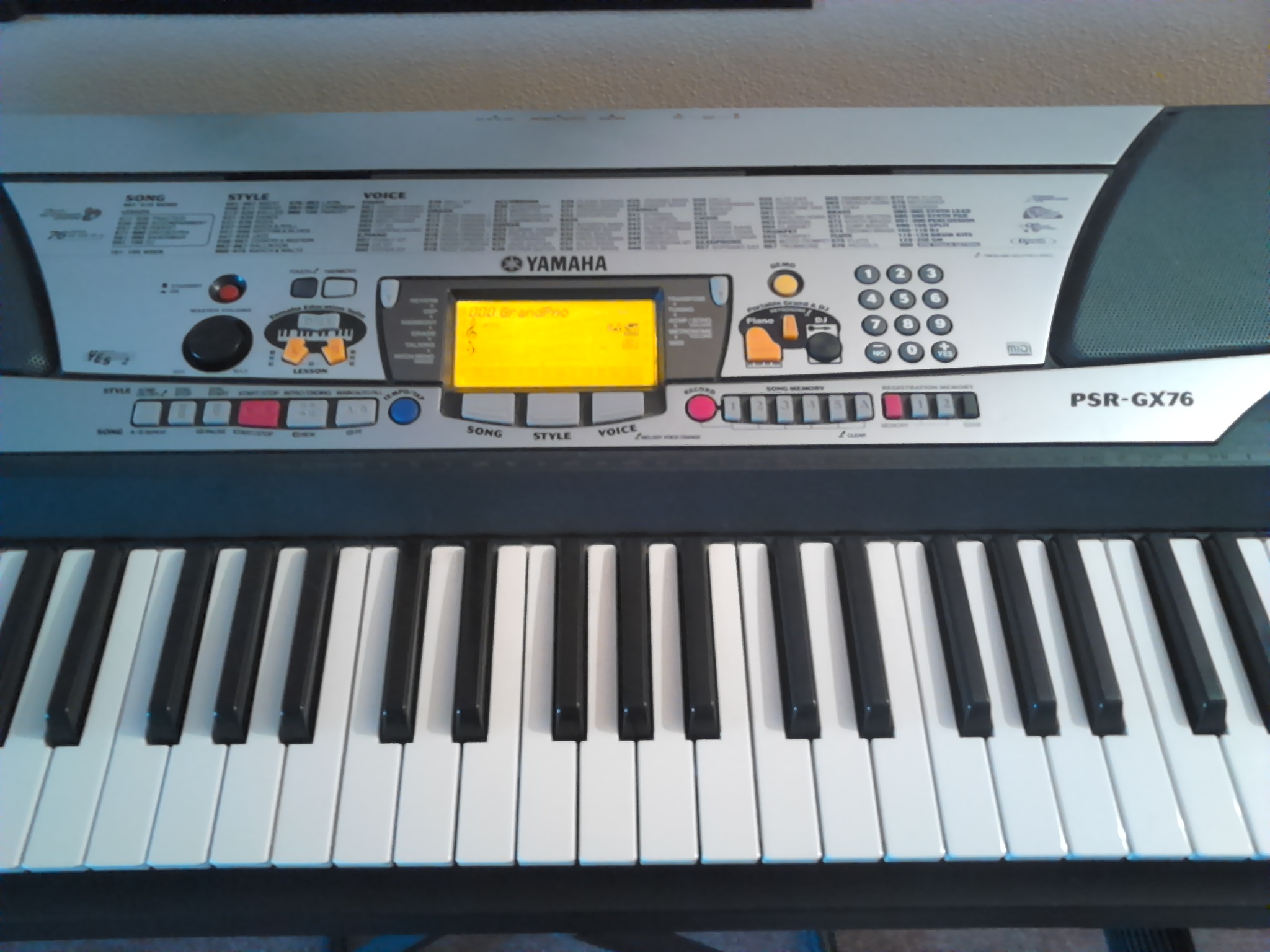 Yamaha PSR GX76 Image 987764 Audiofanzine