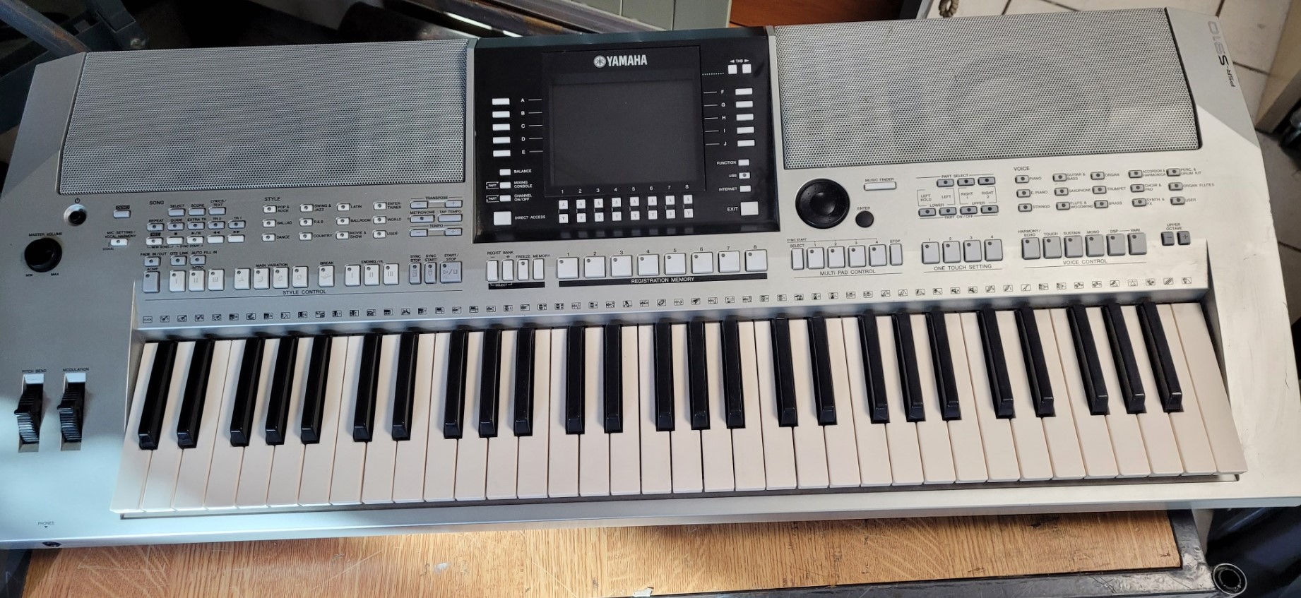 style yamaha psr s910