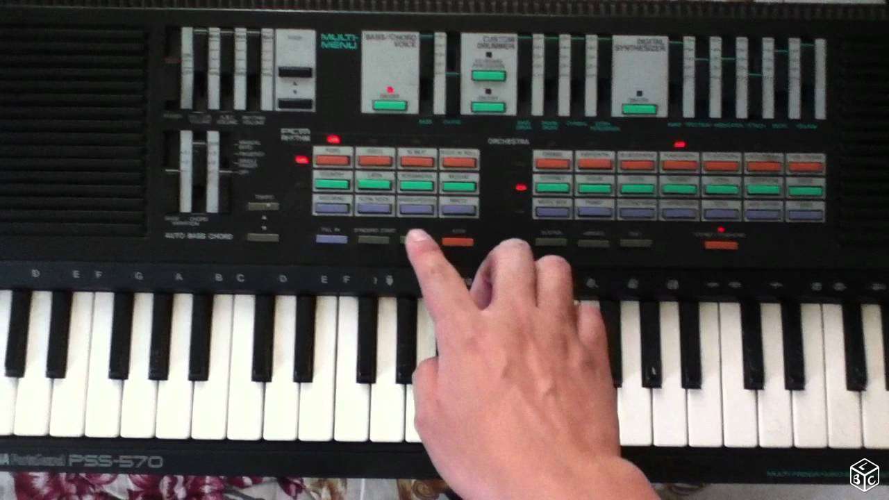 PSS570 Yamaha PSS570 Audiofanzine