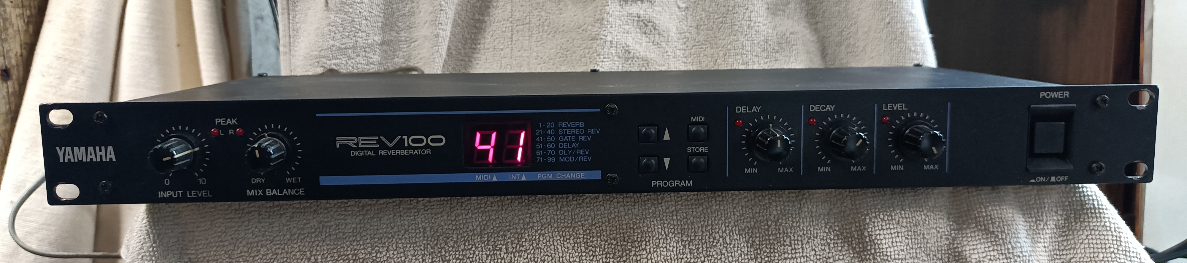 激安販壳ショップ YAMAHA デジタルリバーブ REV blog.knak.jp