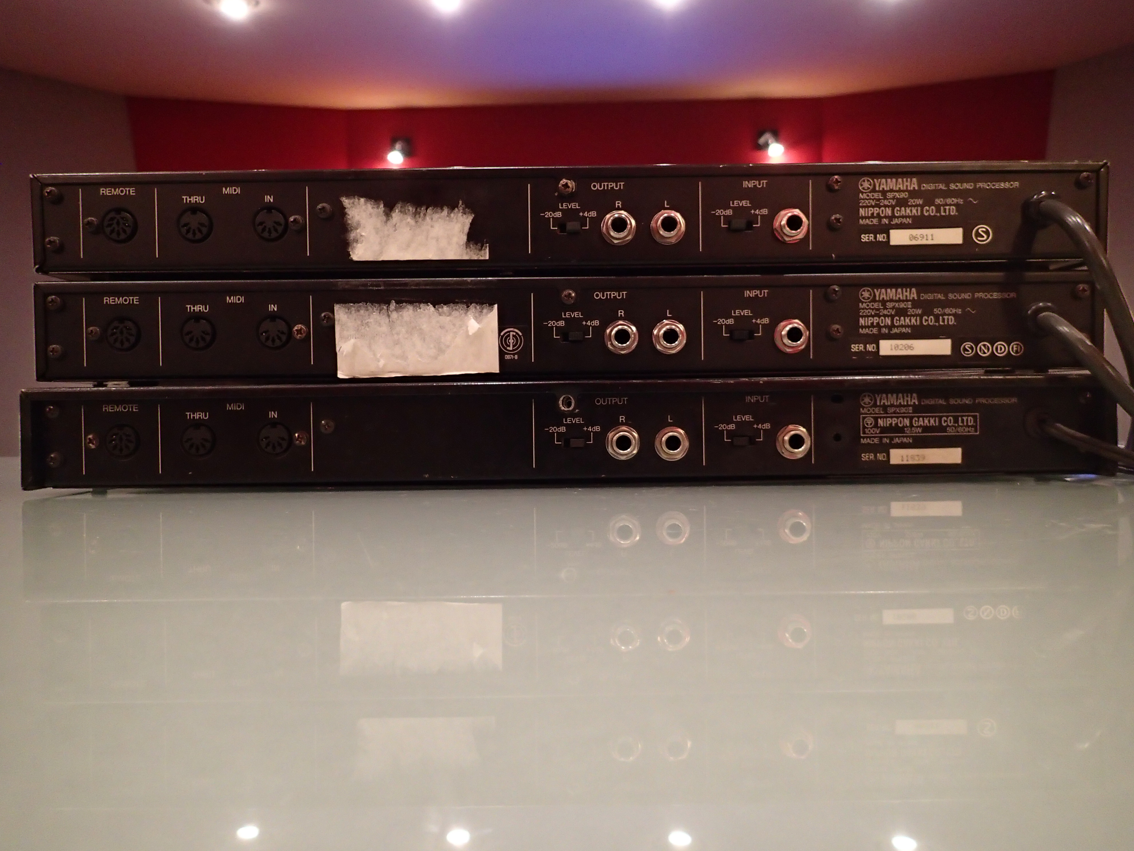 Photo Yamaha SPX90 II SPX 90's Back (1591042) Audiofanzine
