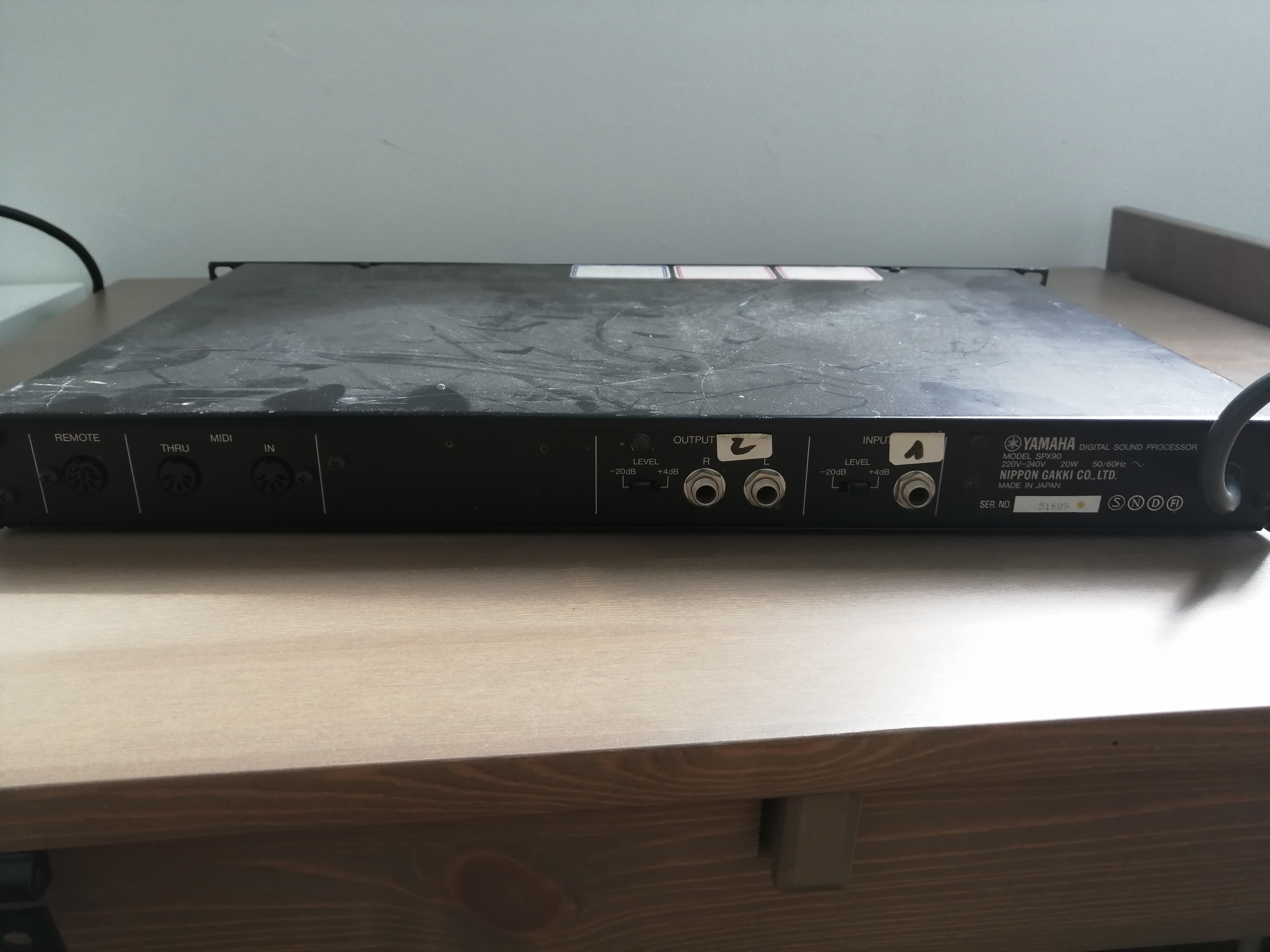 SPX90 Yamaha SPX90 Audiofanzine