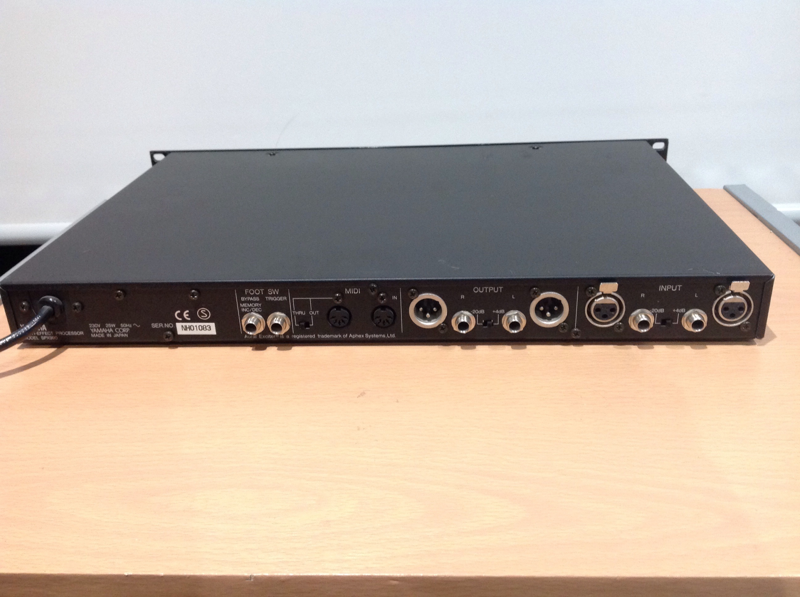 SPX990 Yamaha SPX990 Audiofanzine