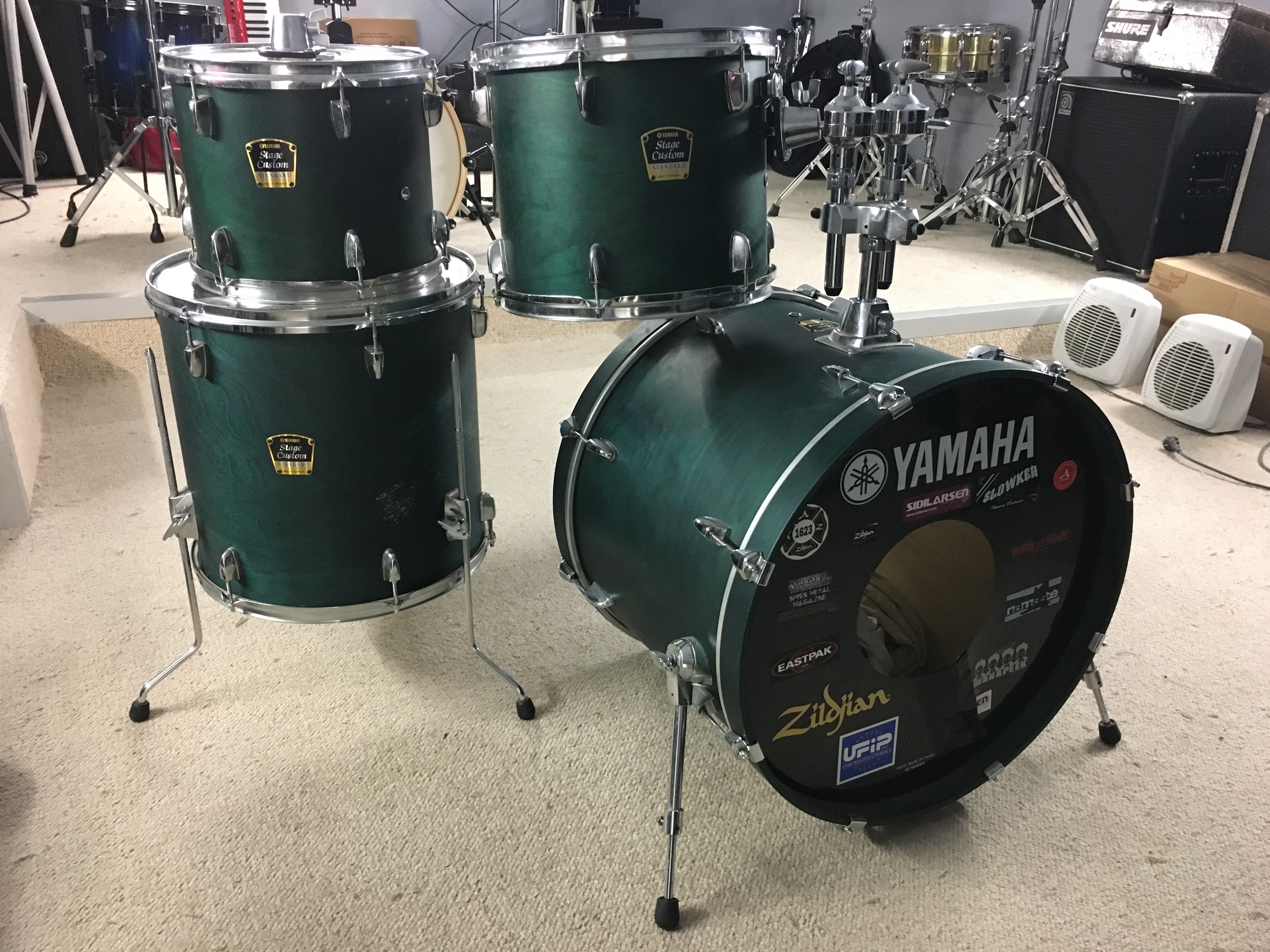 Yamaha stage custom all birch shell image (1878764) Audiofanzine