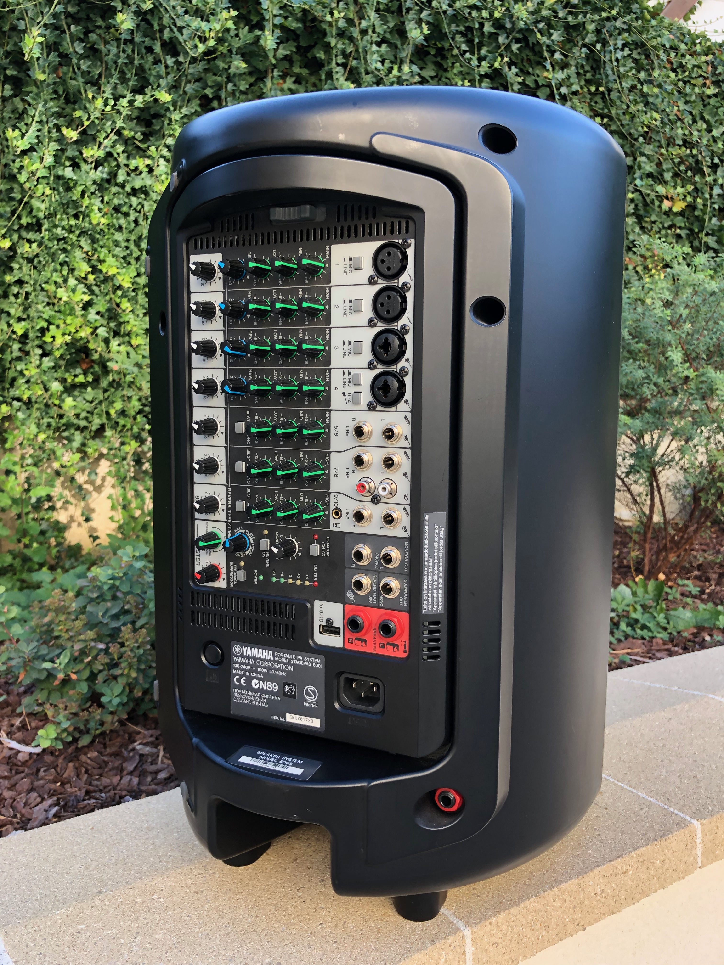 STAGEPAS 600I Yamaha Stagepas 600i Audiofanzine