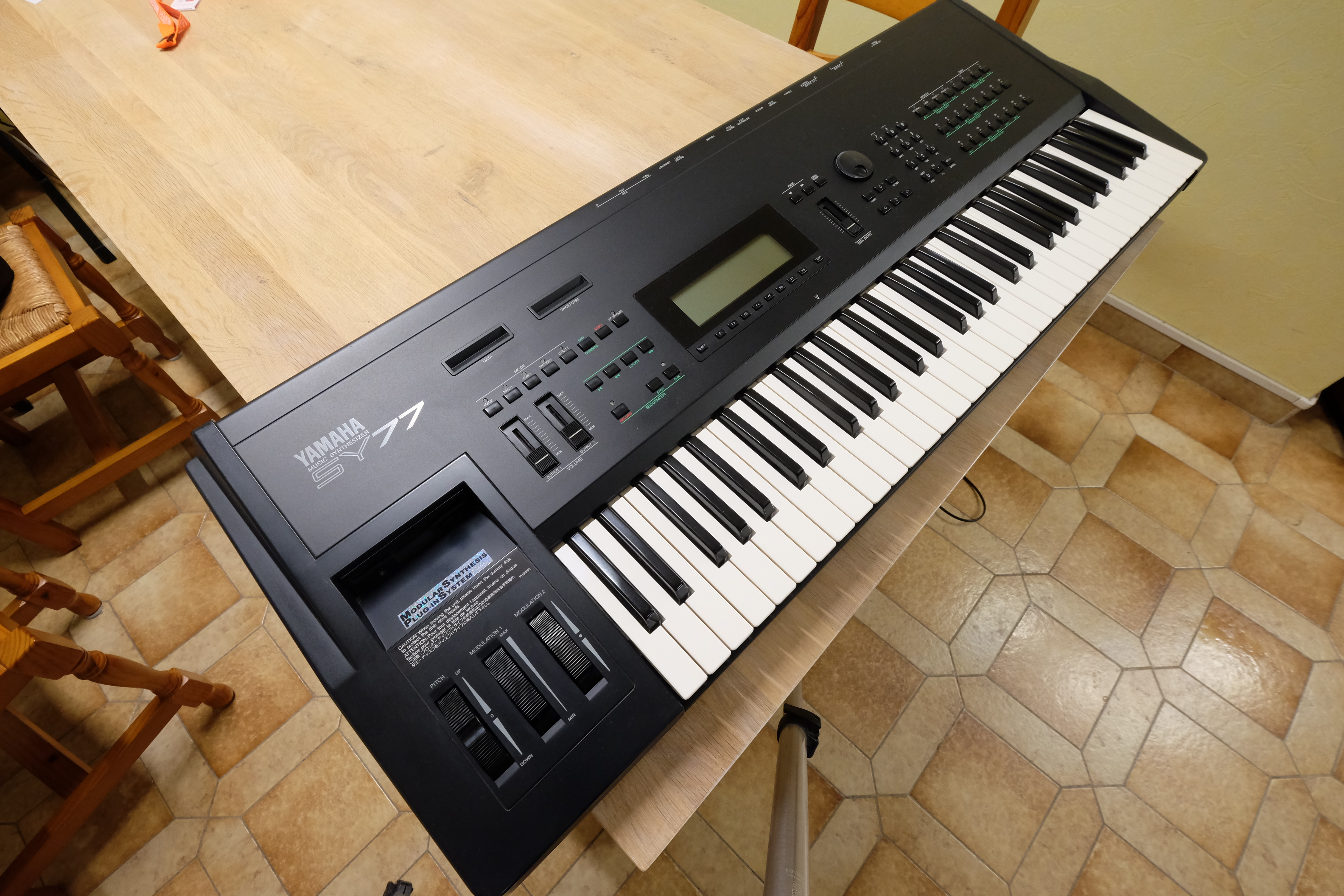 メーカー再生品 名器 YAMAHA SY-77 美品 希少 iauoe.edu.ng