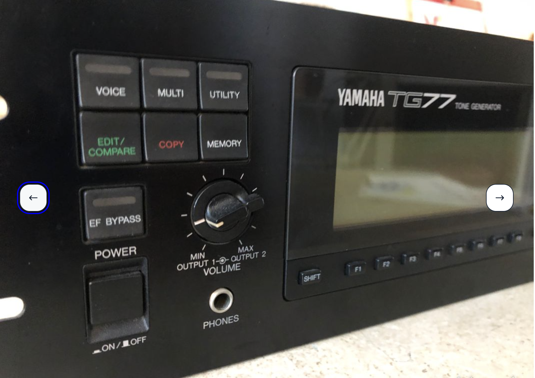TG77 - Yamaha TG77 - Audiofanzine