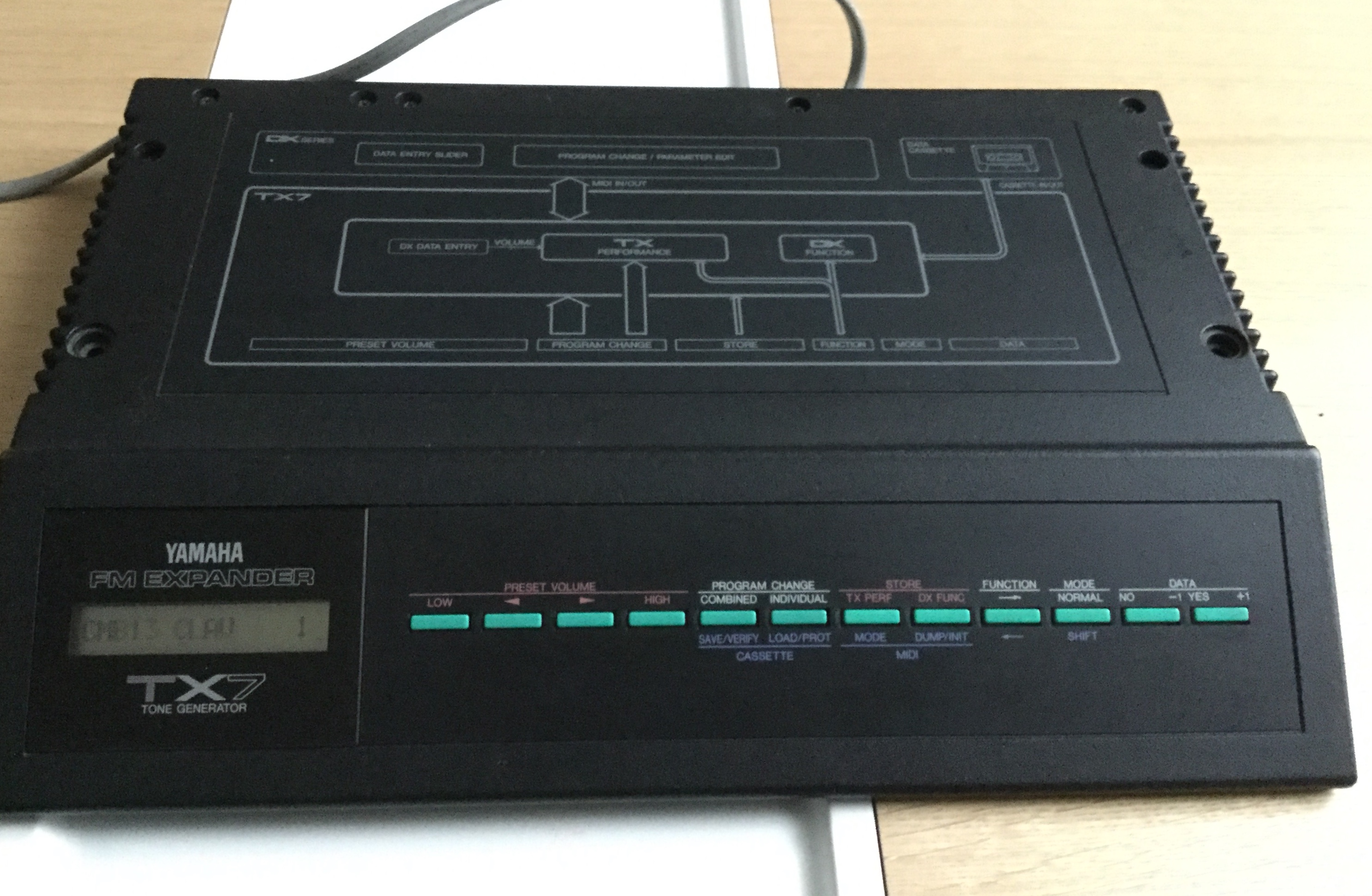 Photo Yamaha TX7 Yamaha TX7 (52124) (2084990) Audiofanzine
