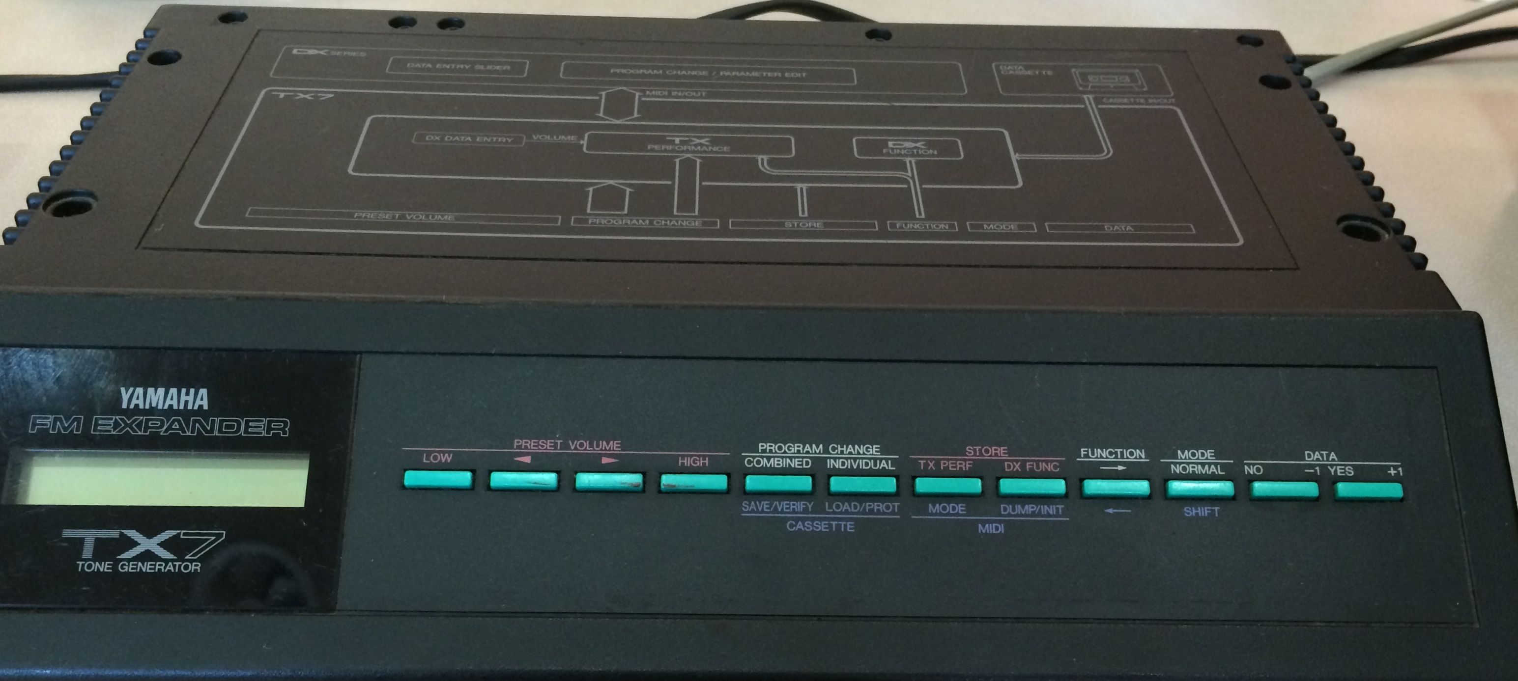 Photo Yamaha TX7 Yamaha TX7 (63793) (928158) Audiofanzine